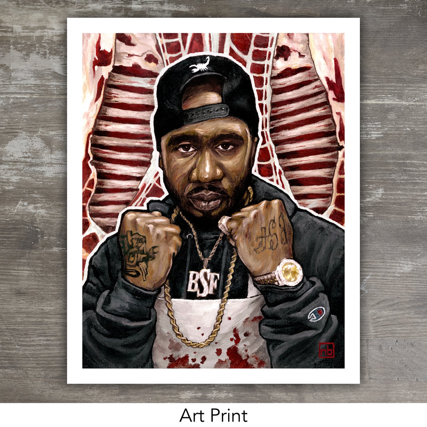 Art Print 3 Pack // GRISELDA // Oil Paintings (Westside Gunn, Conway the Machine, Benny the Butcher)
