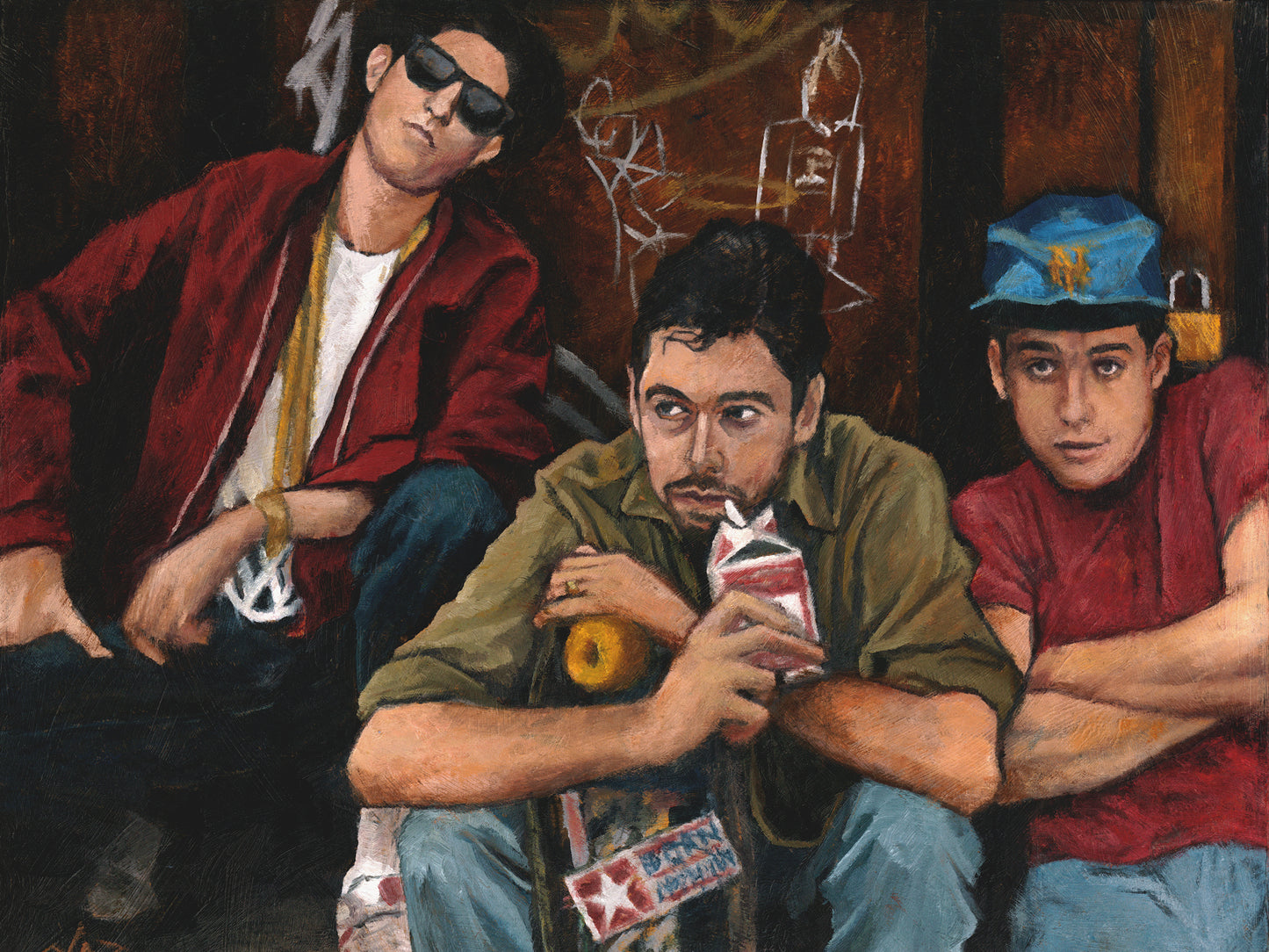 BEASTIE BOYS // Oil Painting