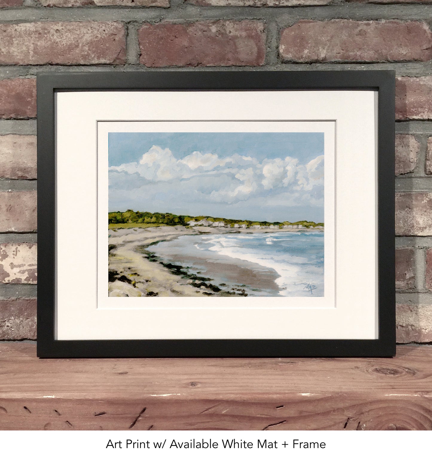 RYE BEACH, NH // Oil Painting