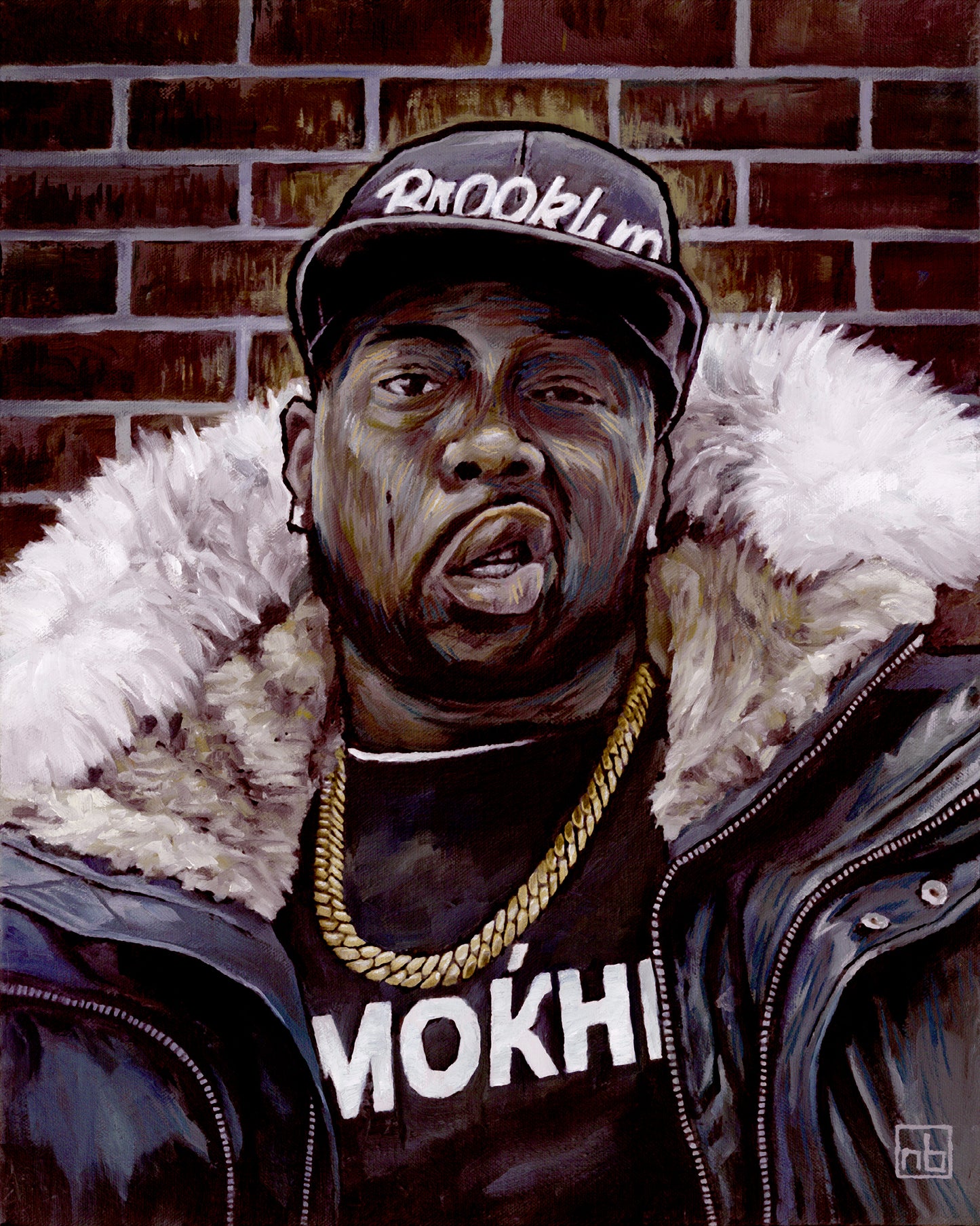 CONWAY THE MACHINE // Oil Painting