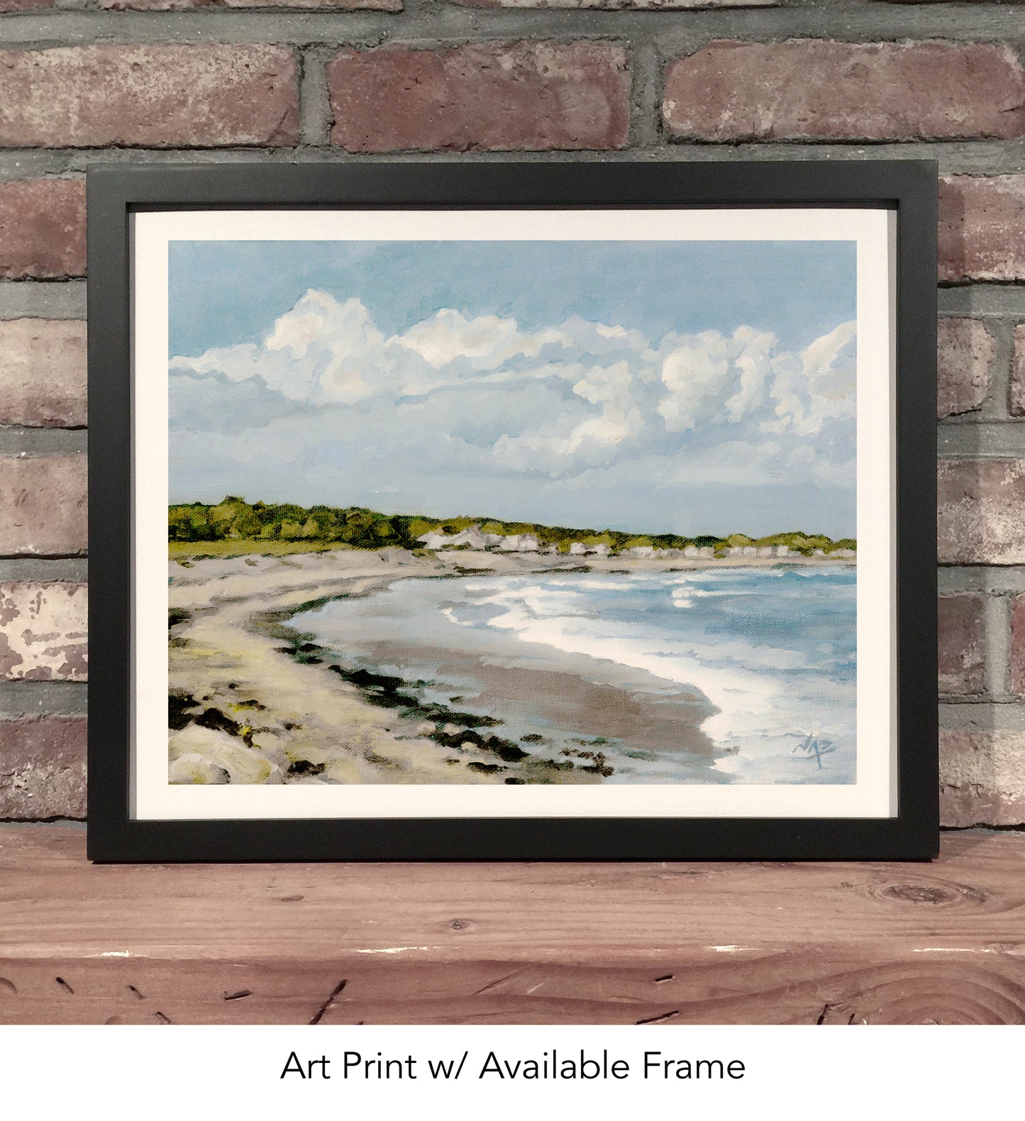 RYE BEACH, NH // Oil Painting