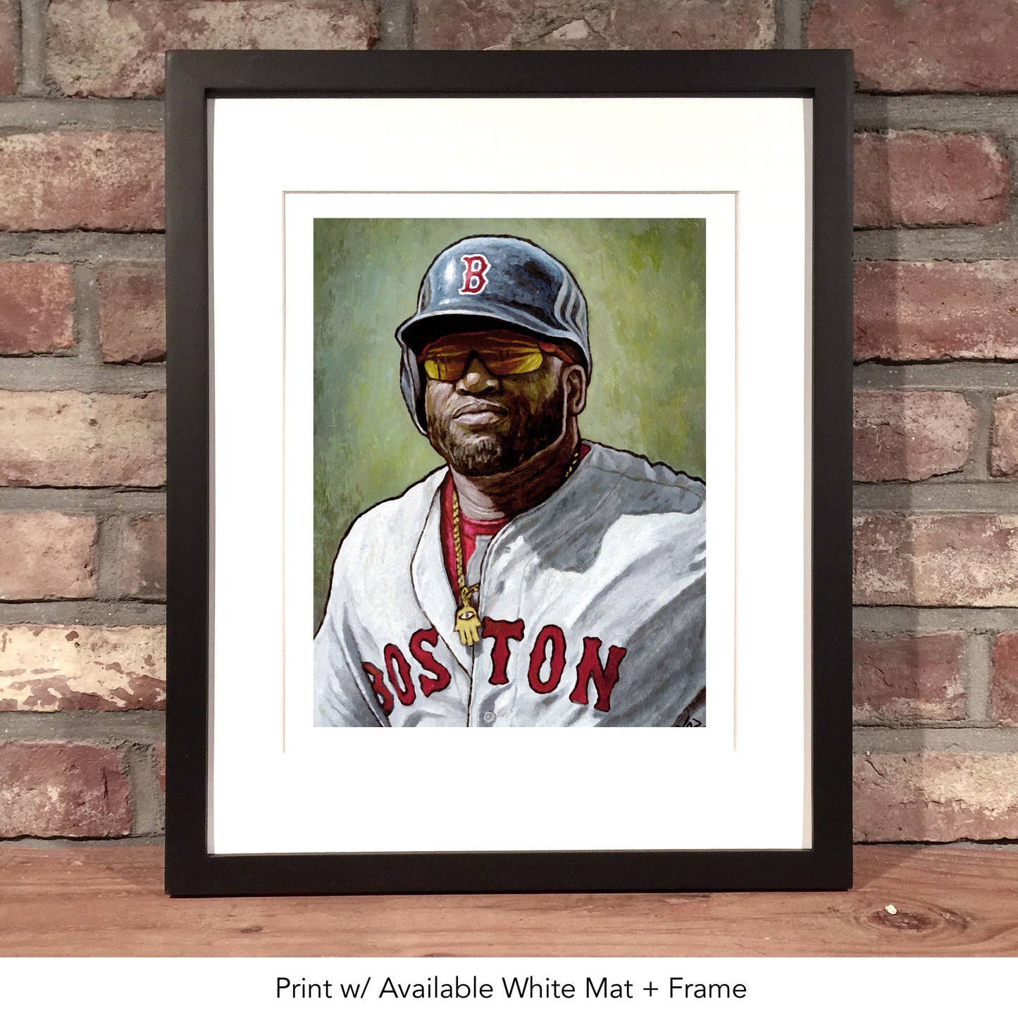 DAVID ORTIZ // Oil Painting