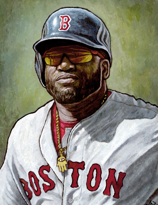 DAVID ORTIZ // Oil Painting
