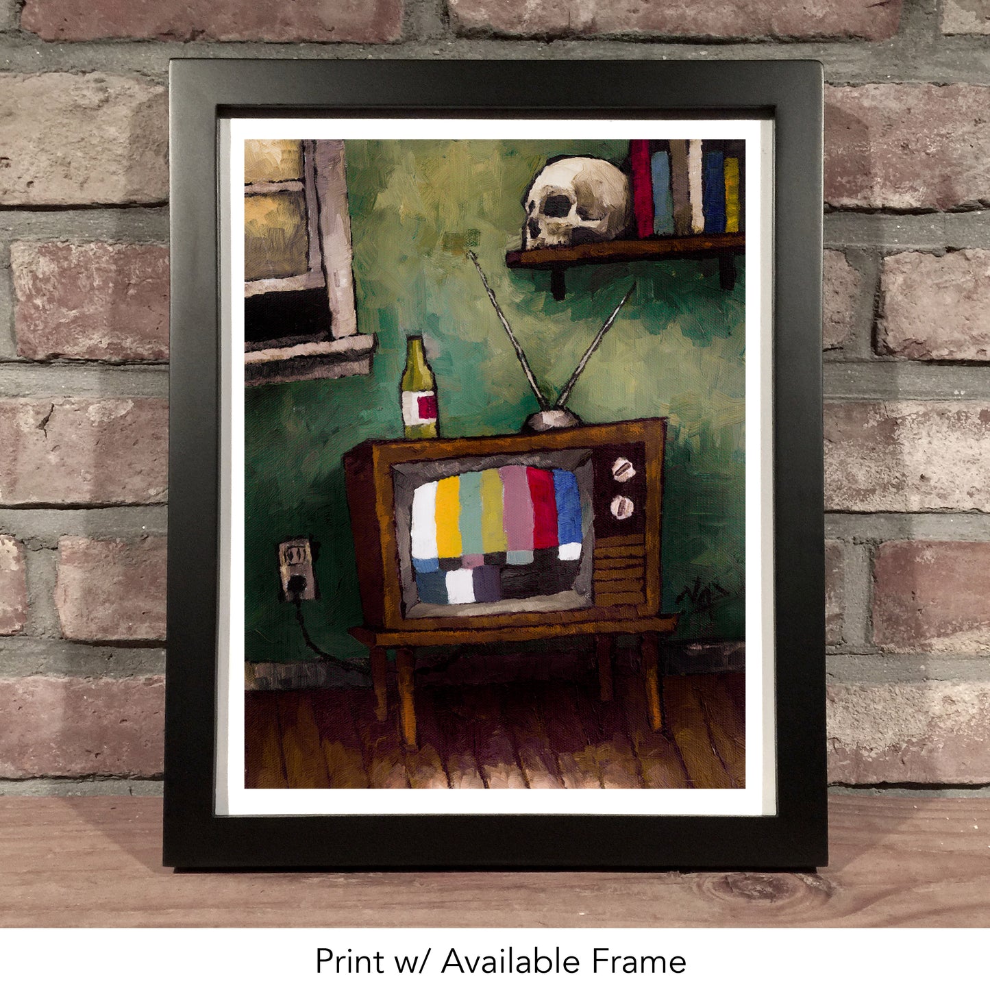 TV CASUALTY // Oil Painting