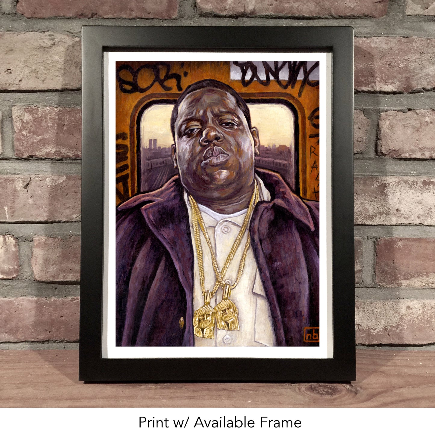 NOTORIOUS B.I.G.  // Oil Painting