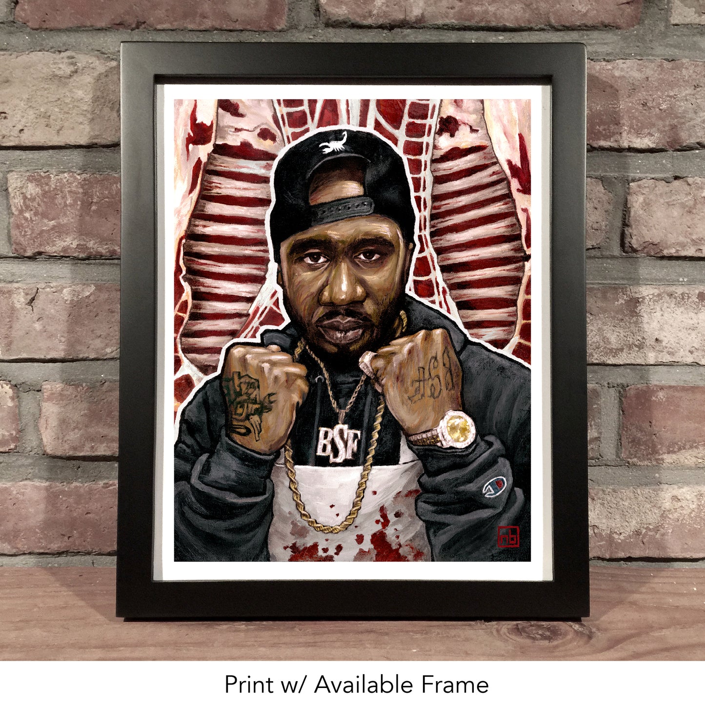 BENNY THE BUTCHER // Oil Painting