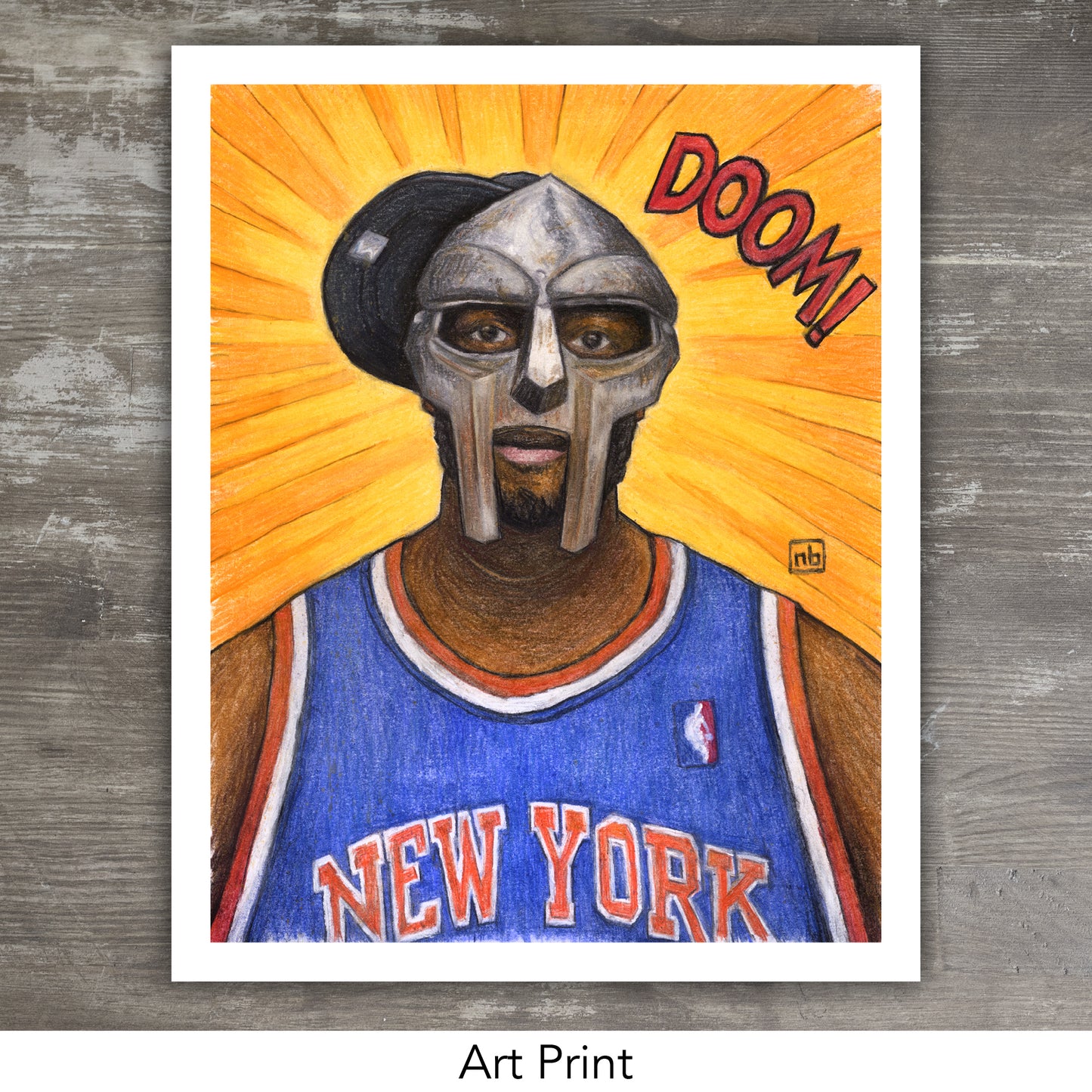 MF DOOM // Pastel Pencil