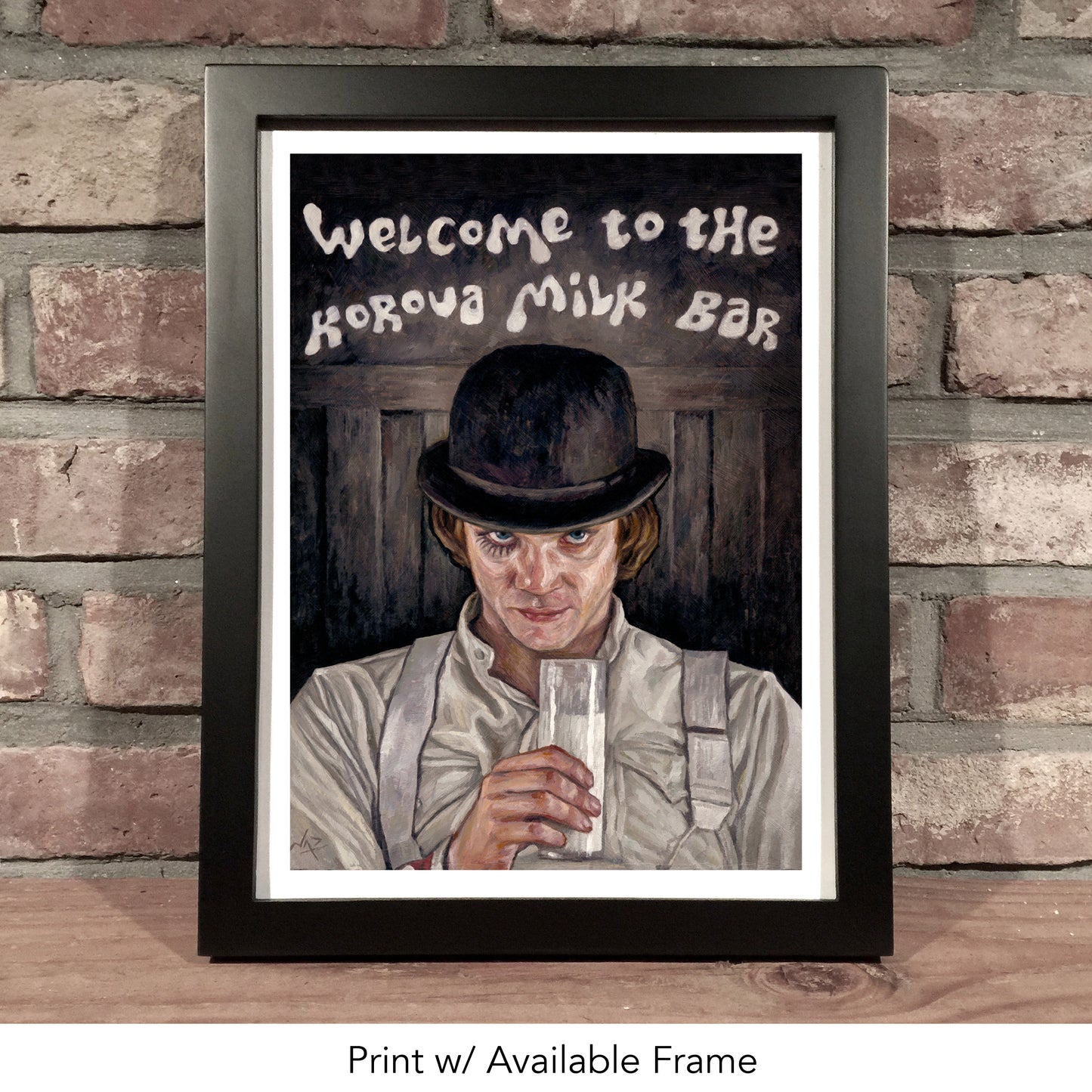 A CLOCKWORK ORANGE // Oil Painting