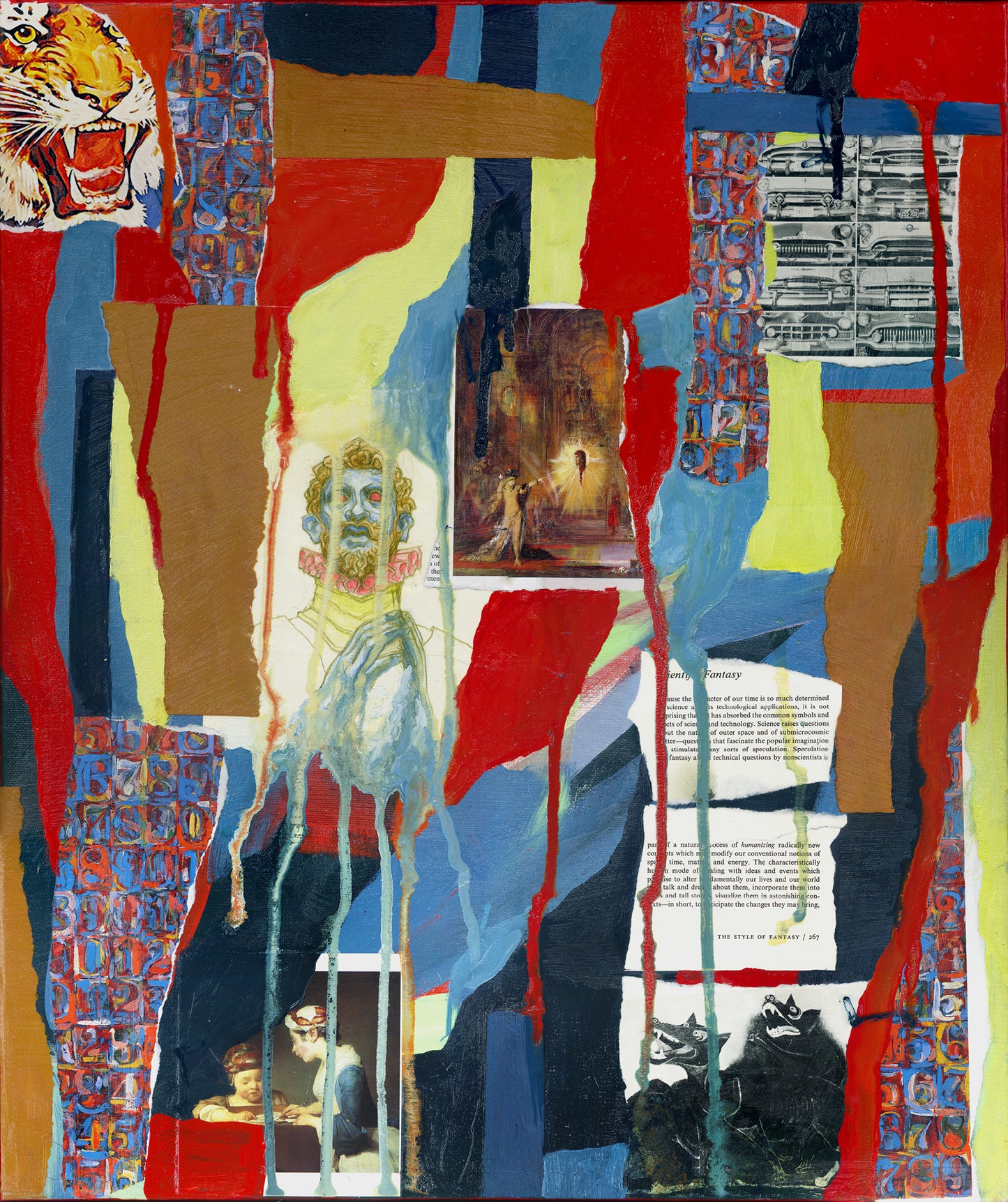 THE STYLE OF FANTASY // Mixed Media Painting