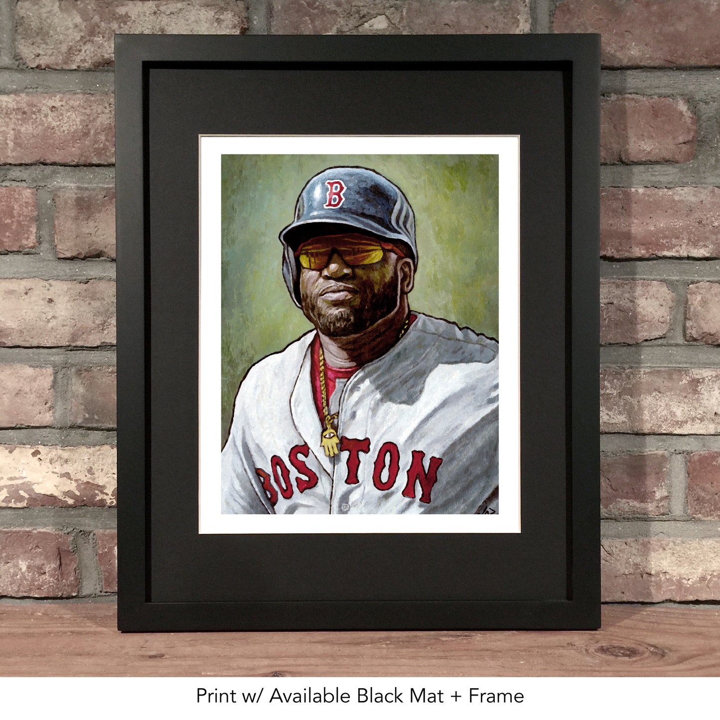 DAVID ORTIZ // Oil Painting