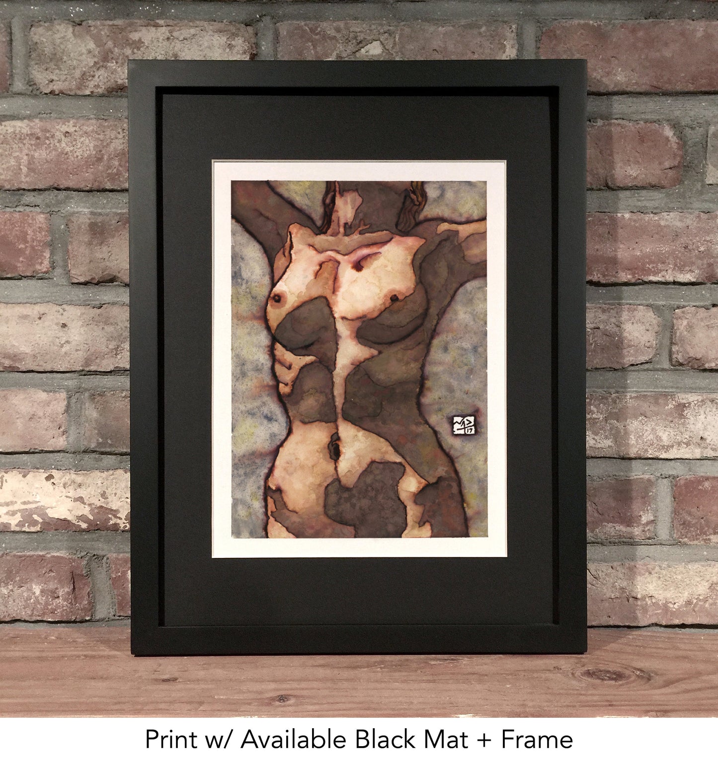 WOMAN in the SUN // Ink & Gouache