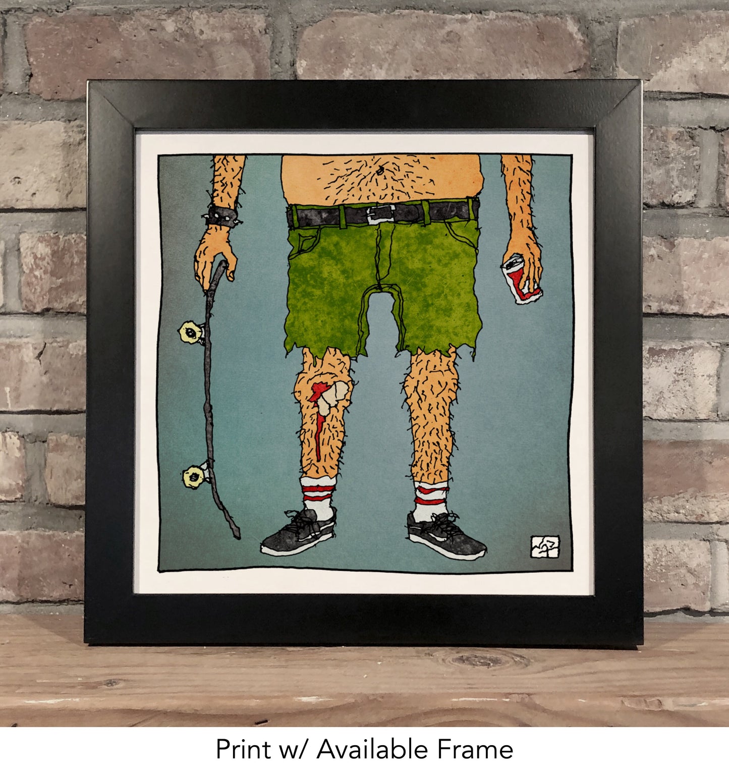 SKATE OR DIE // Ink & Digital Color