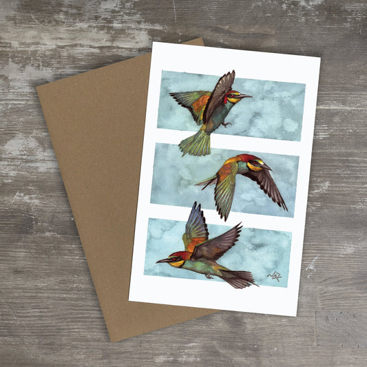 Greeting Card // THREE BIRDS