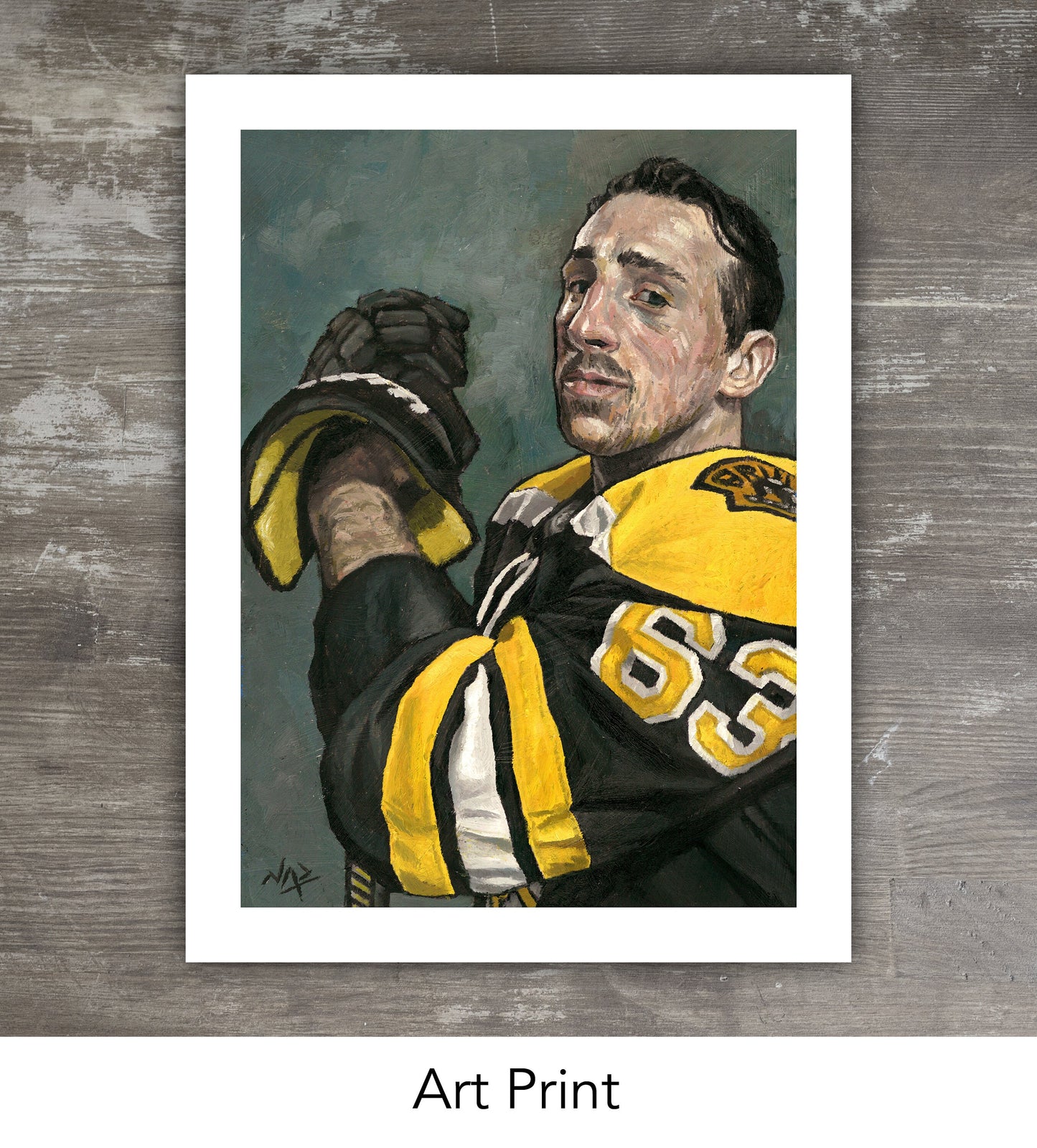 BRAD MARCHAND // Oil Painting