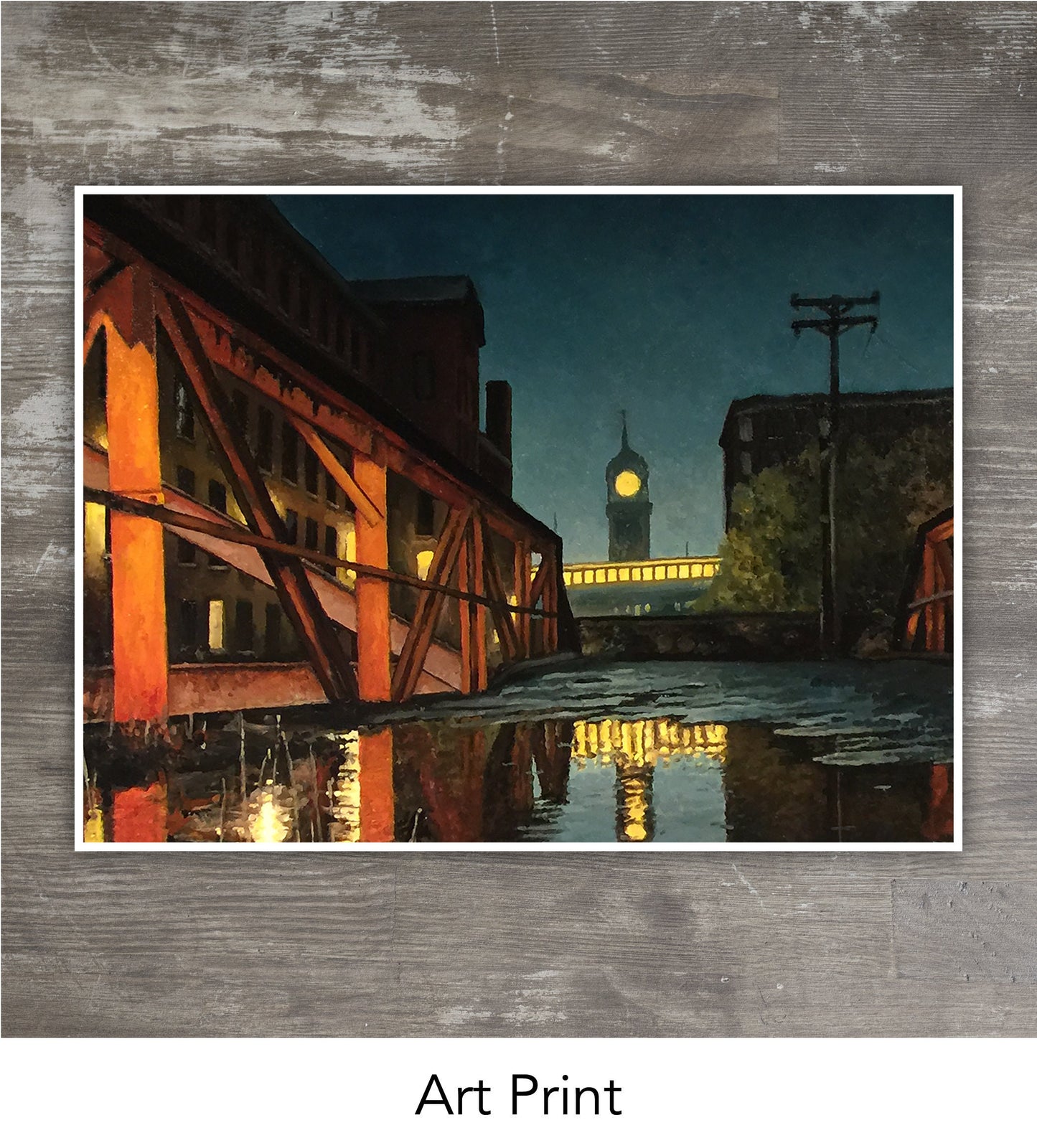 LAWRENCE MA // Oil Painting