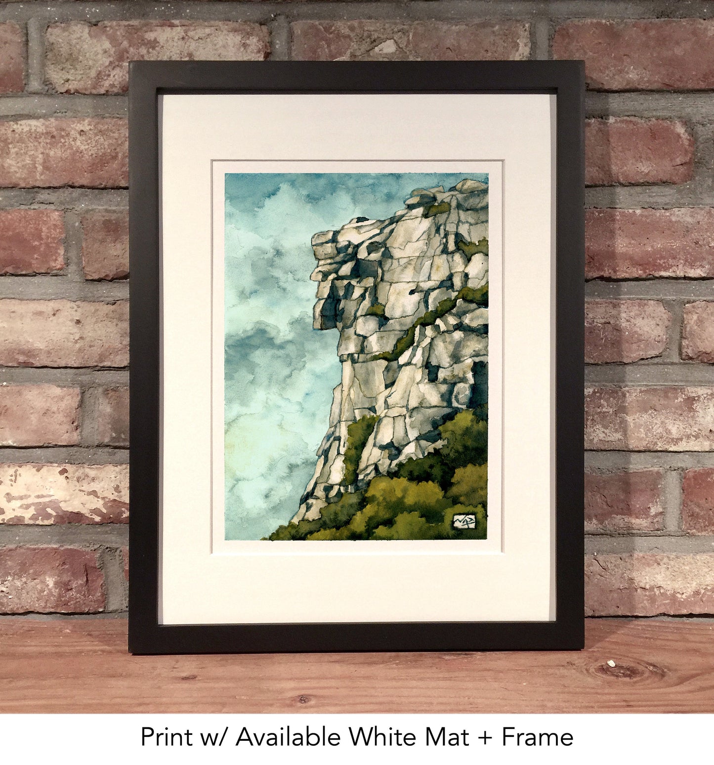 OLD MAN in the MOUNTAIN // Gouache