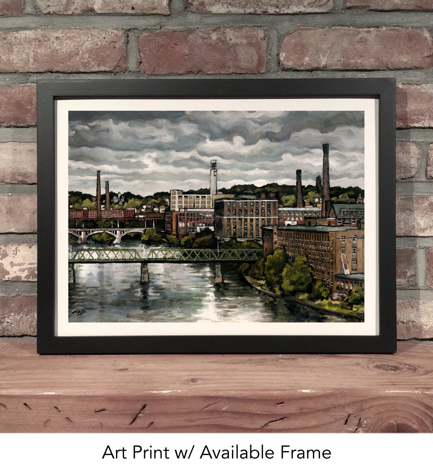 LAWRENCE MA // Oil Painting