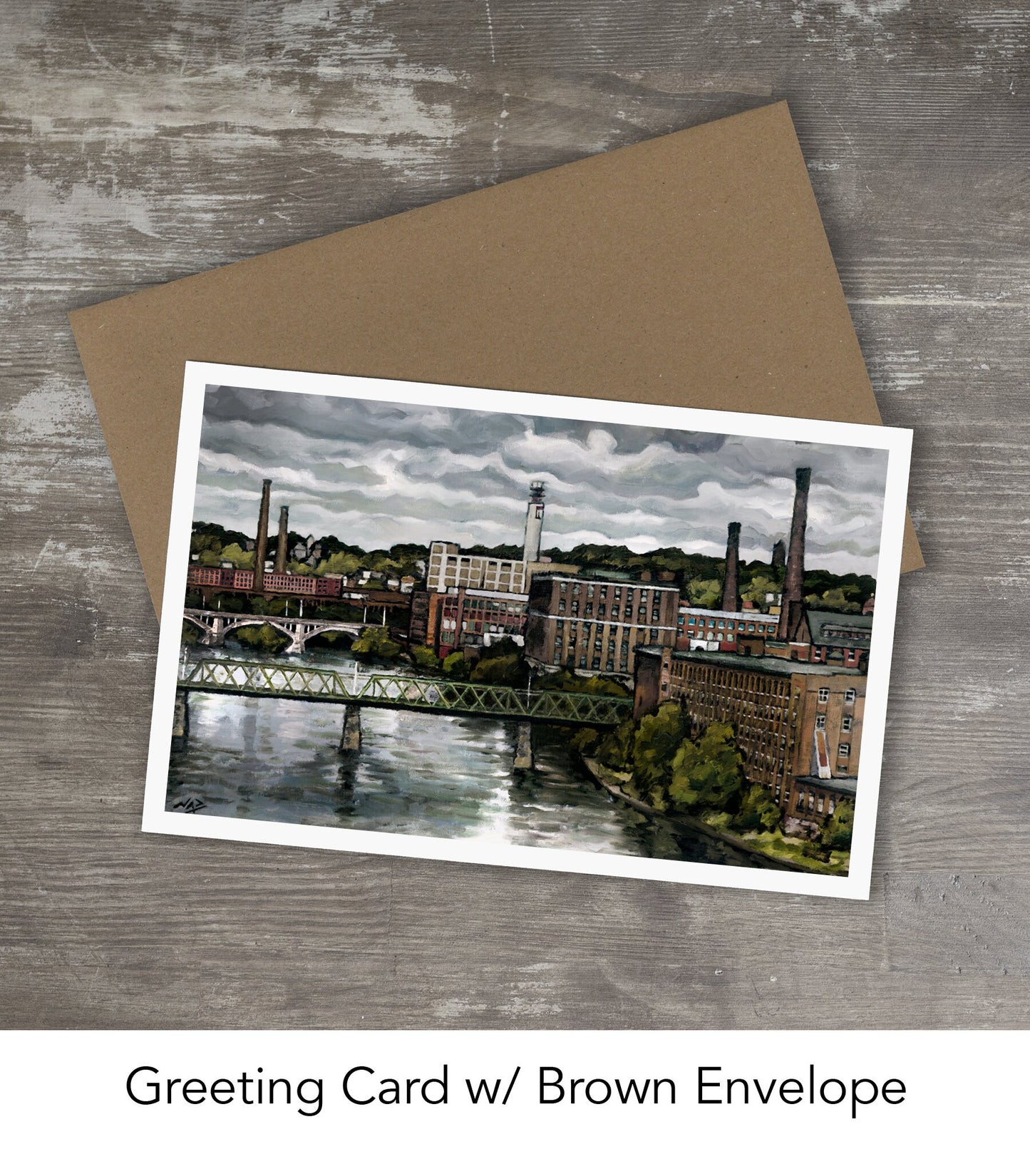 LAWRENCE MA // Oil Painting