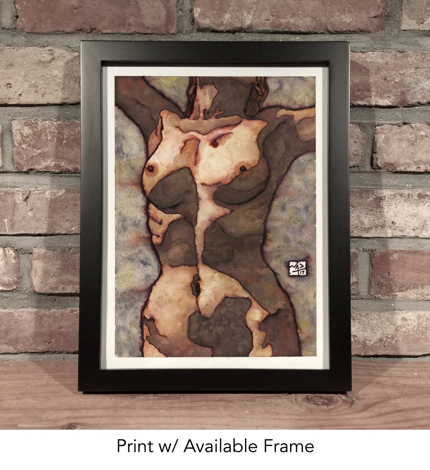 WOMAN in the SUN // Ink & Gouache