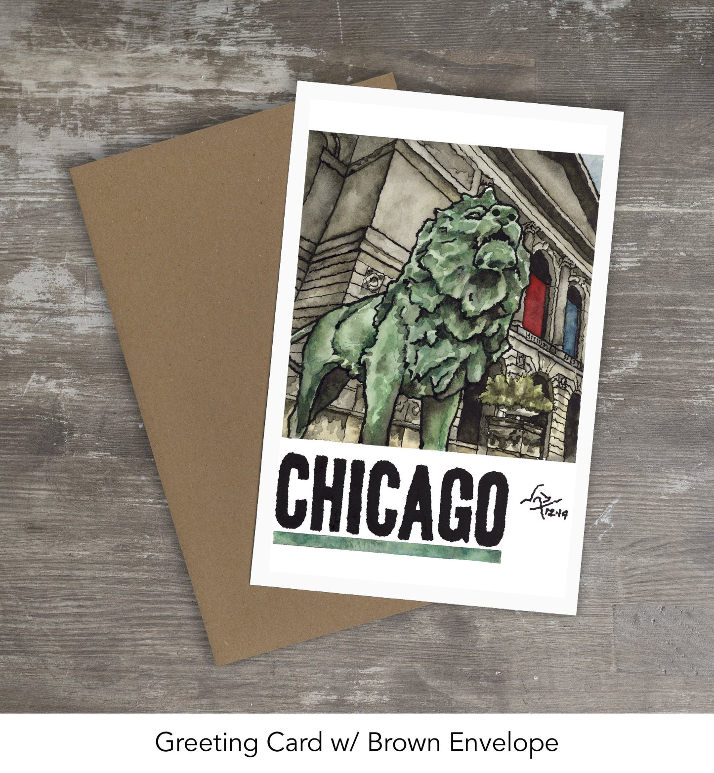 CHICAGO ART INSTITUTE // Ink & Watercolor