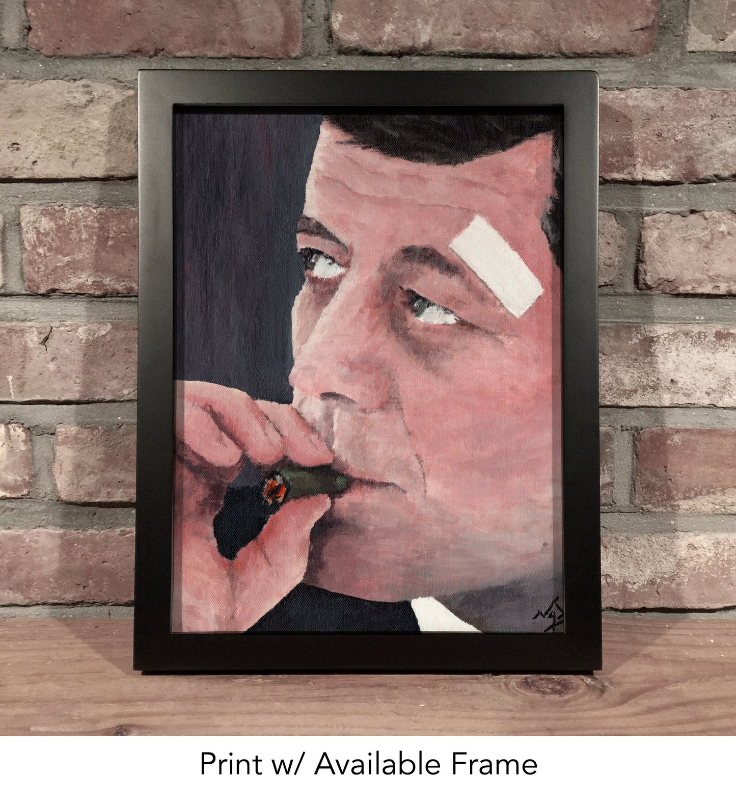 JFK // Acrylic Painting