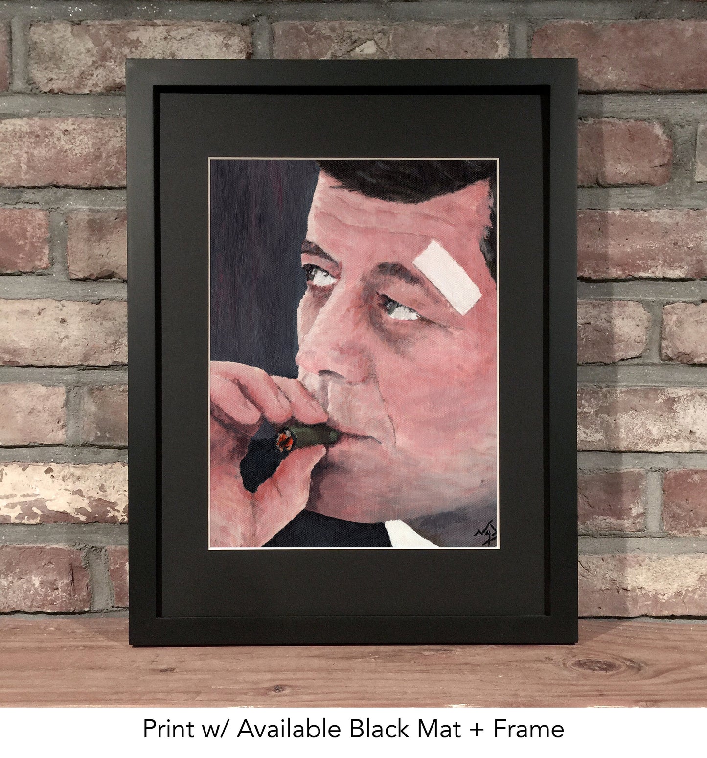 JFK // Acrylic Painting