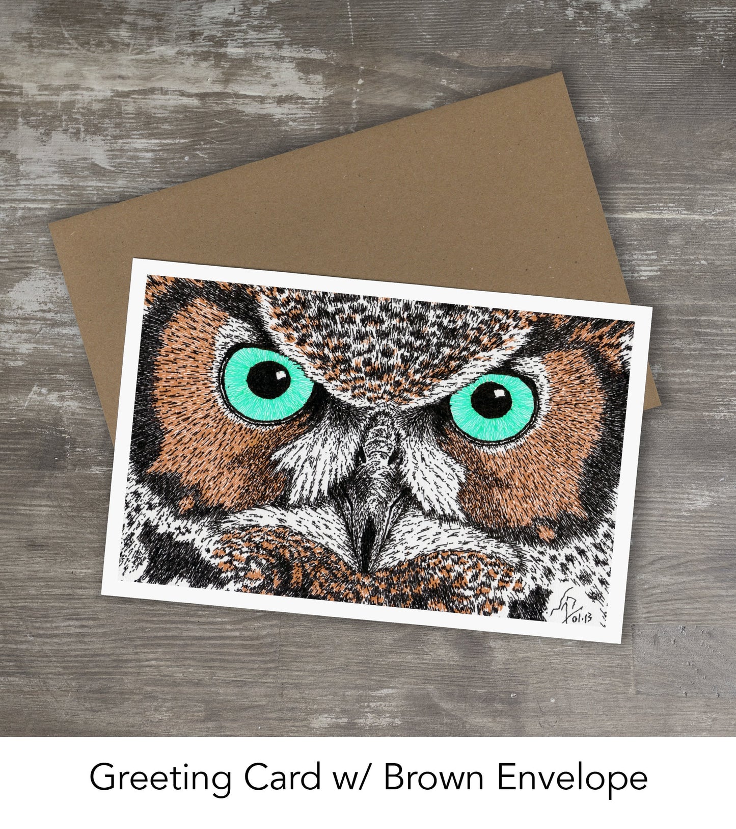 OWL EYES // Pen & Ink