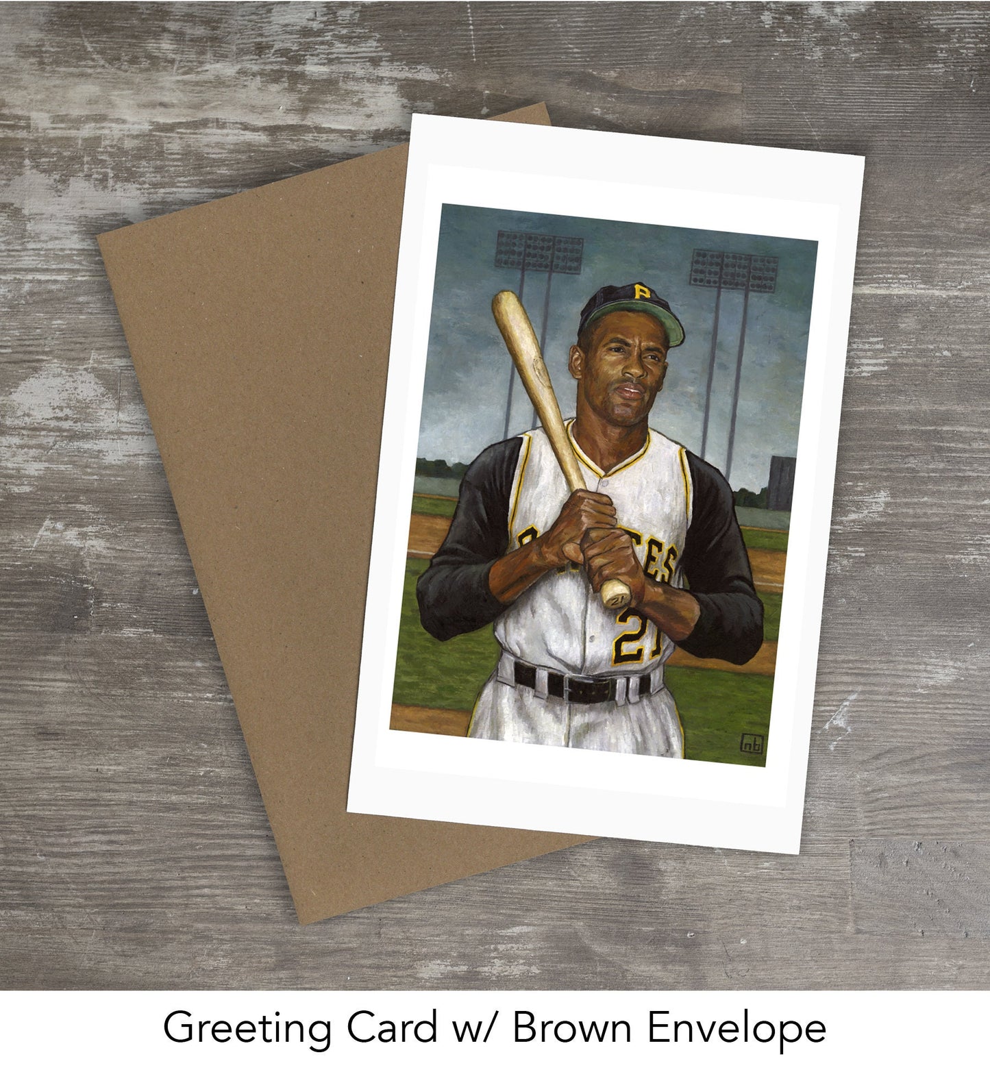 ROBERTO CLEMENTE - Pittsburgh Pirates // Oil Painting