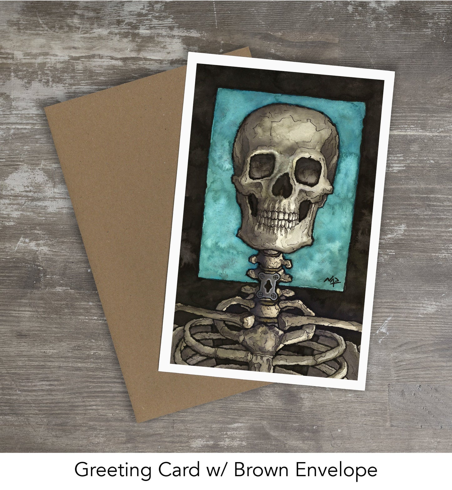 SKULL FUSION // Ink & Gouache