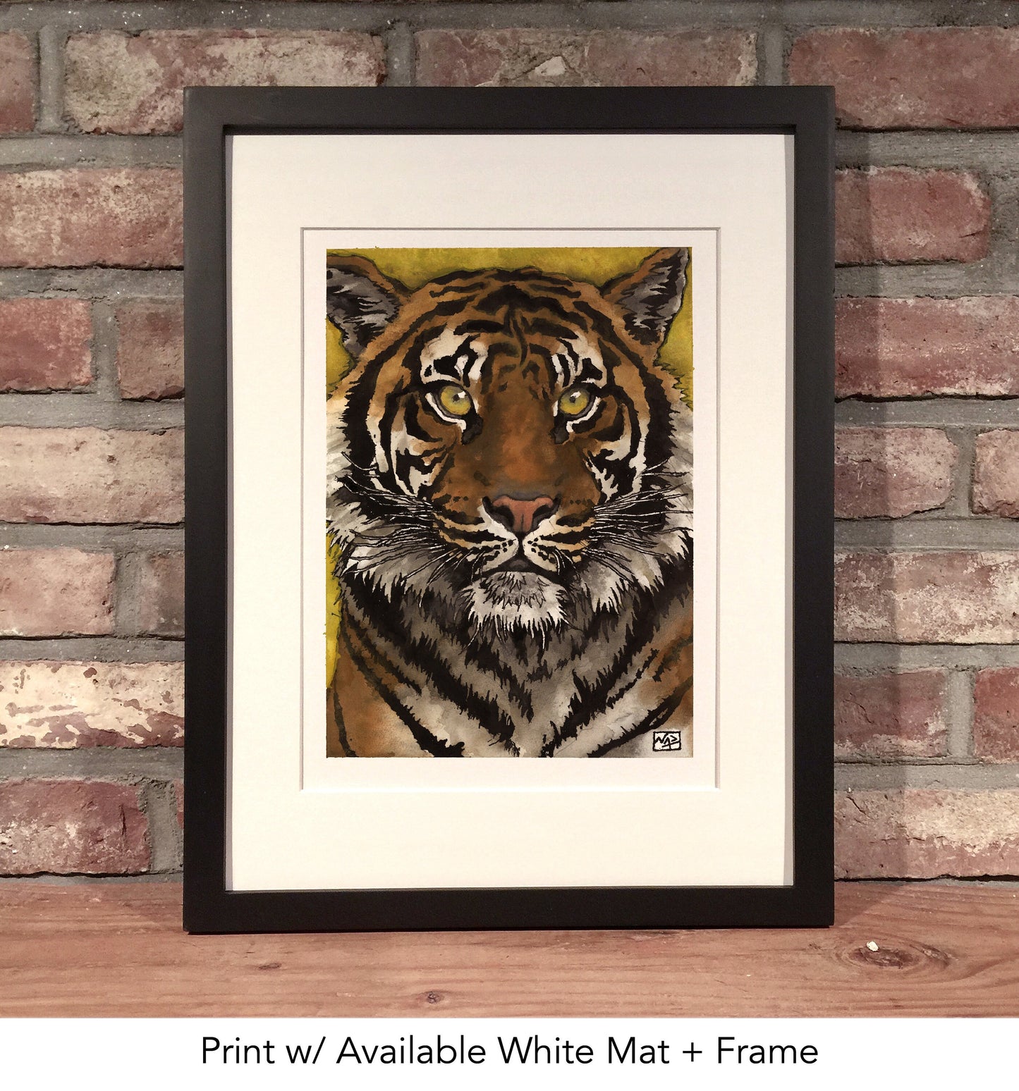 TIGER // Ink and Gouache