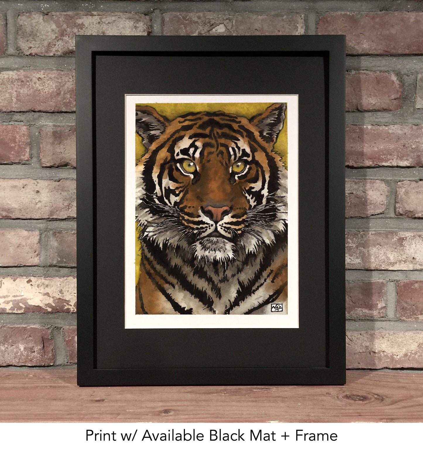 TIGER // Ink and Gouache