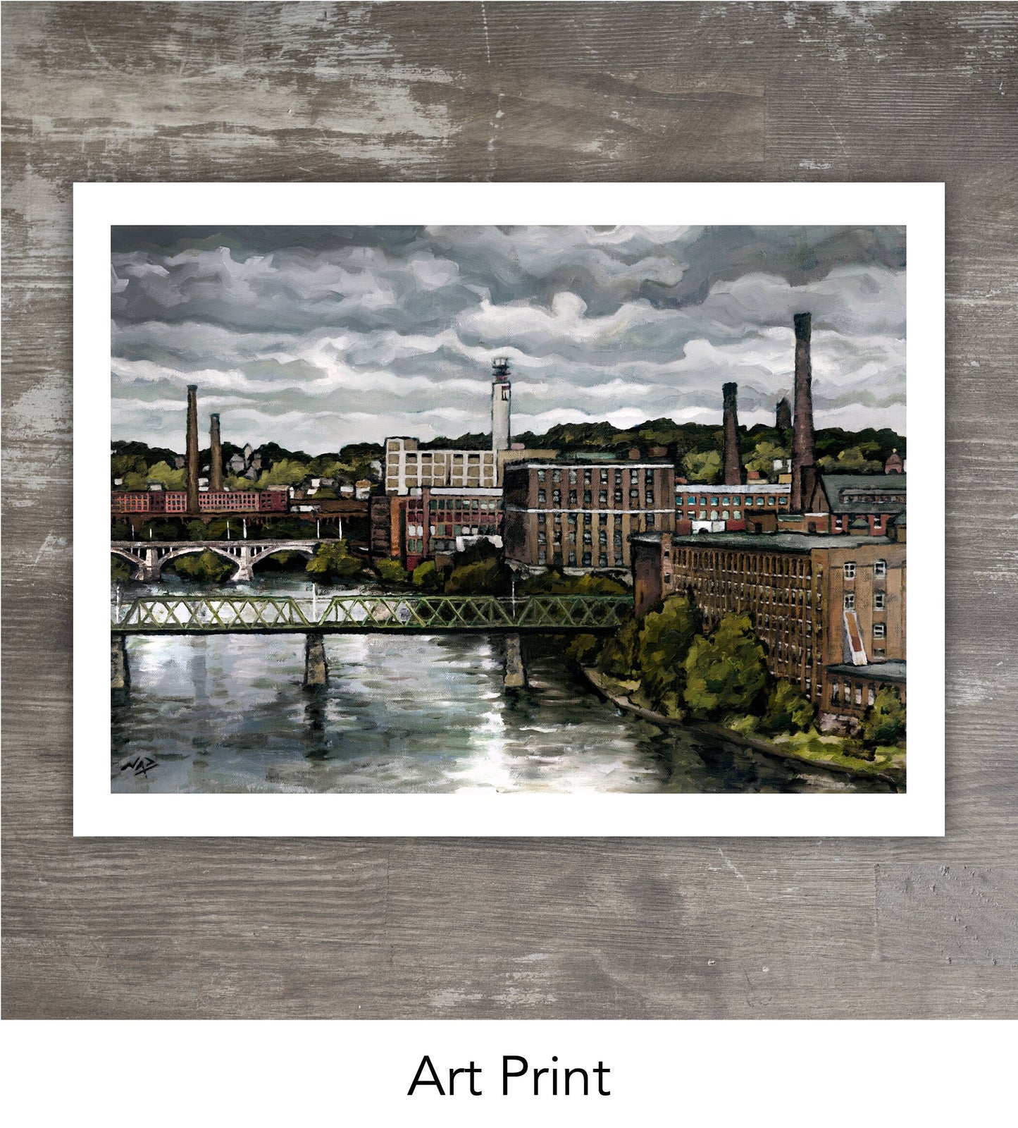 LAWRENCE MA // Oil Painting