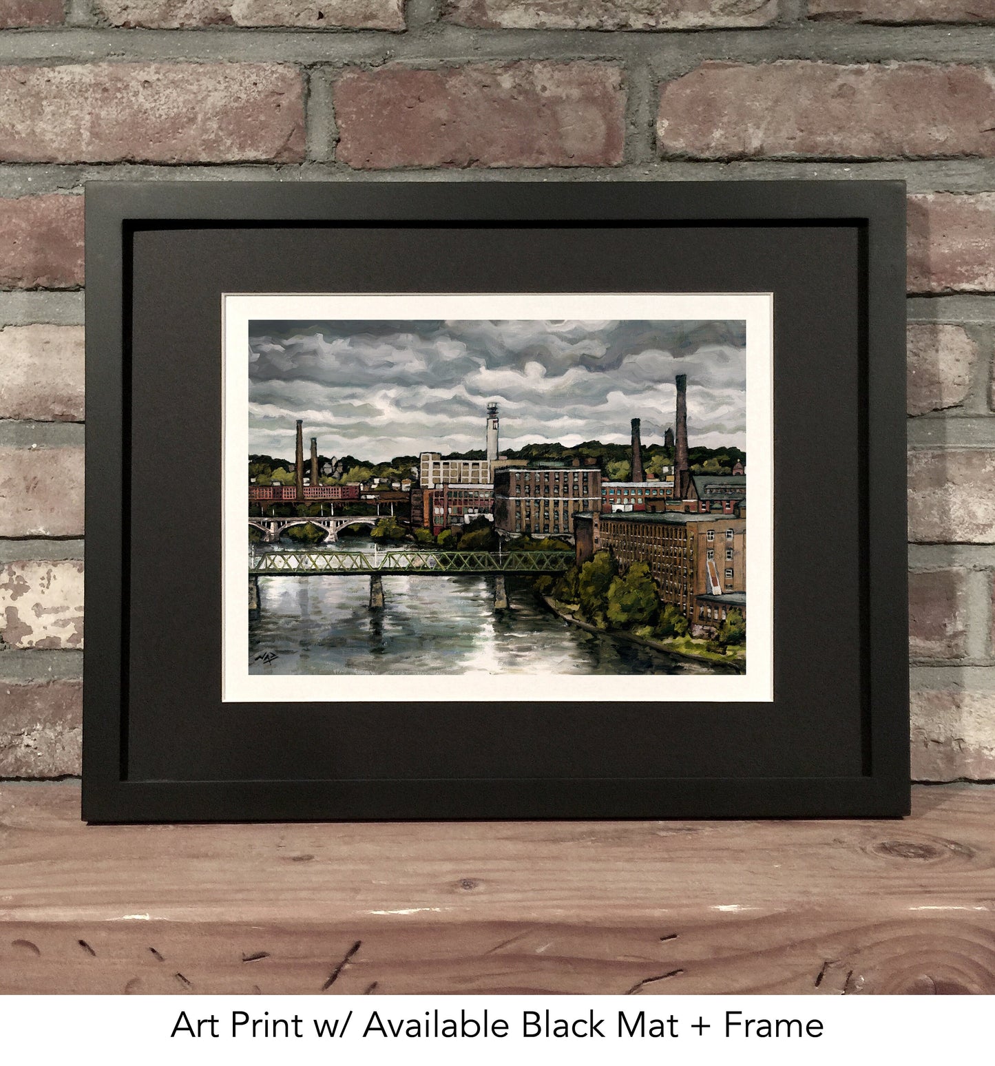 LAWRENCE MA // Oil Painting