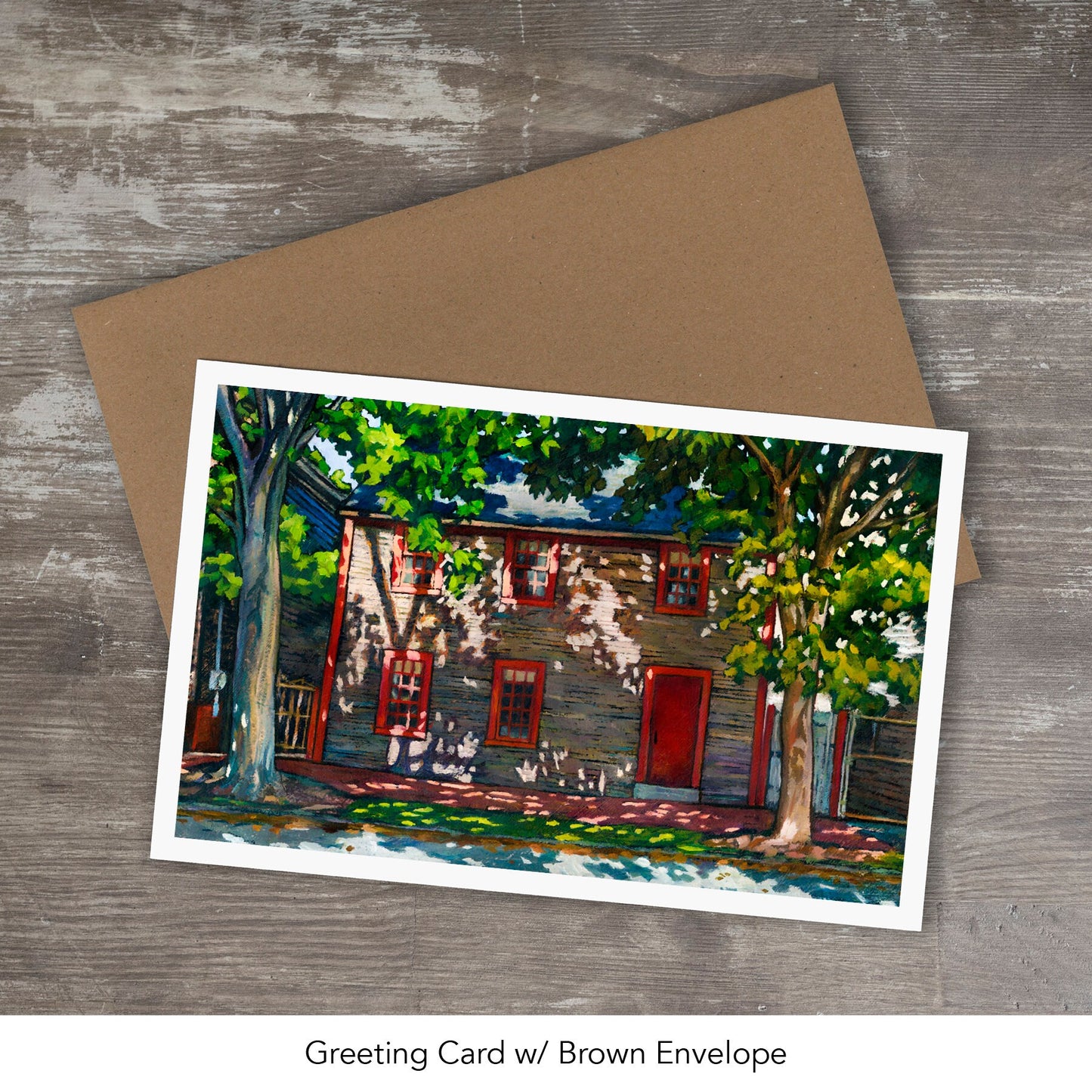 NEW ENGLAND STREET // Oil Painting