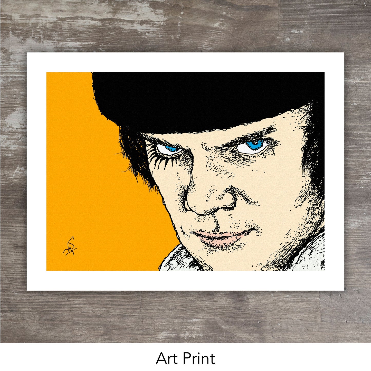 A CLOCKWORK ORANGE // Mixed Media