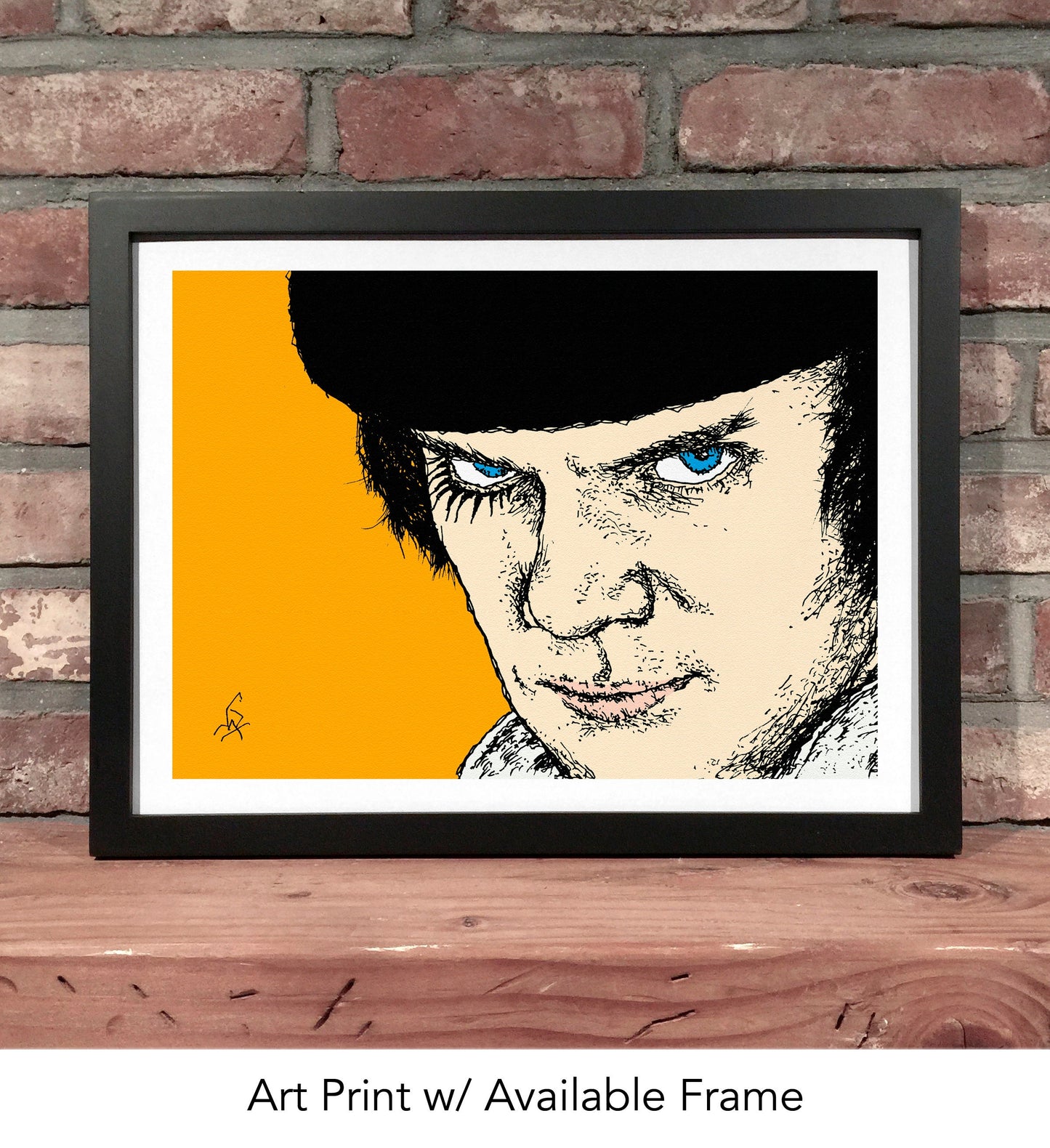 A CLOCKWORK ORANGE // Mixed Media