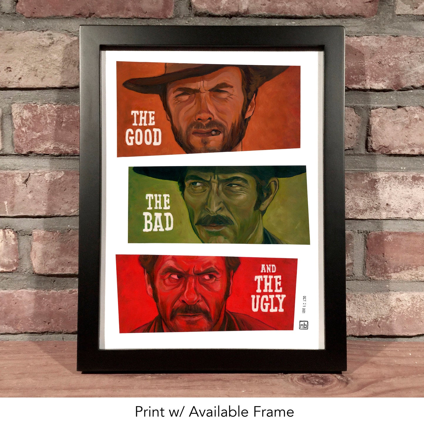The Good, The Bad, and The Ugly // Oil Painting