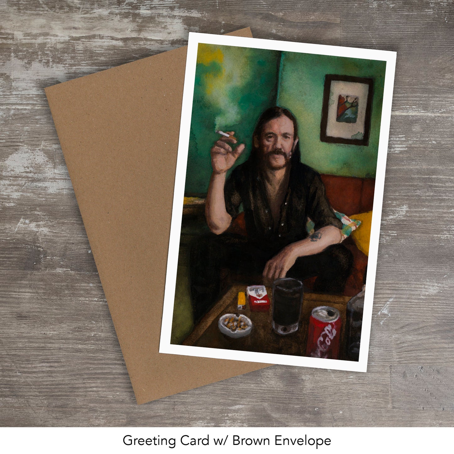 LEMMY KILMISTER // Watercolor Painting