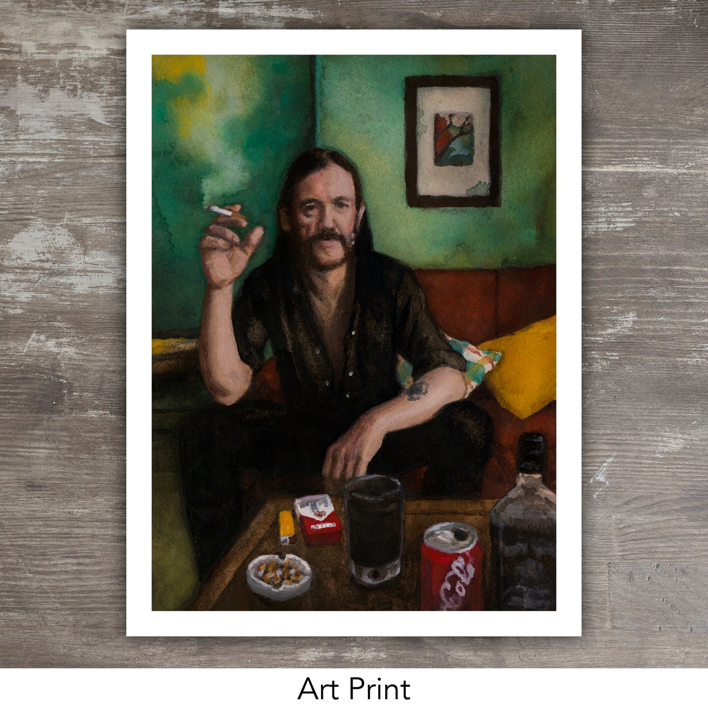 LEMMY KILMISTER // Watercolor Painting