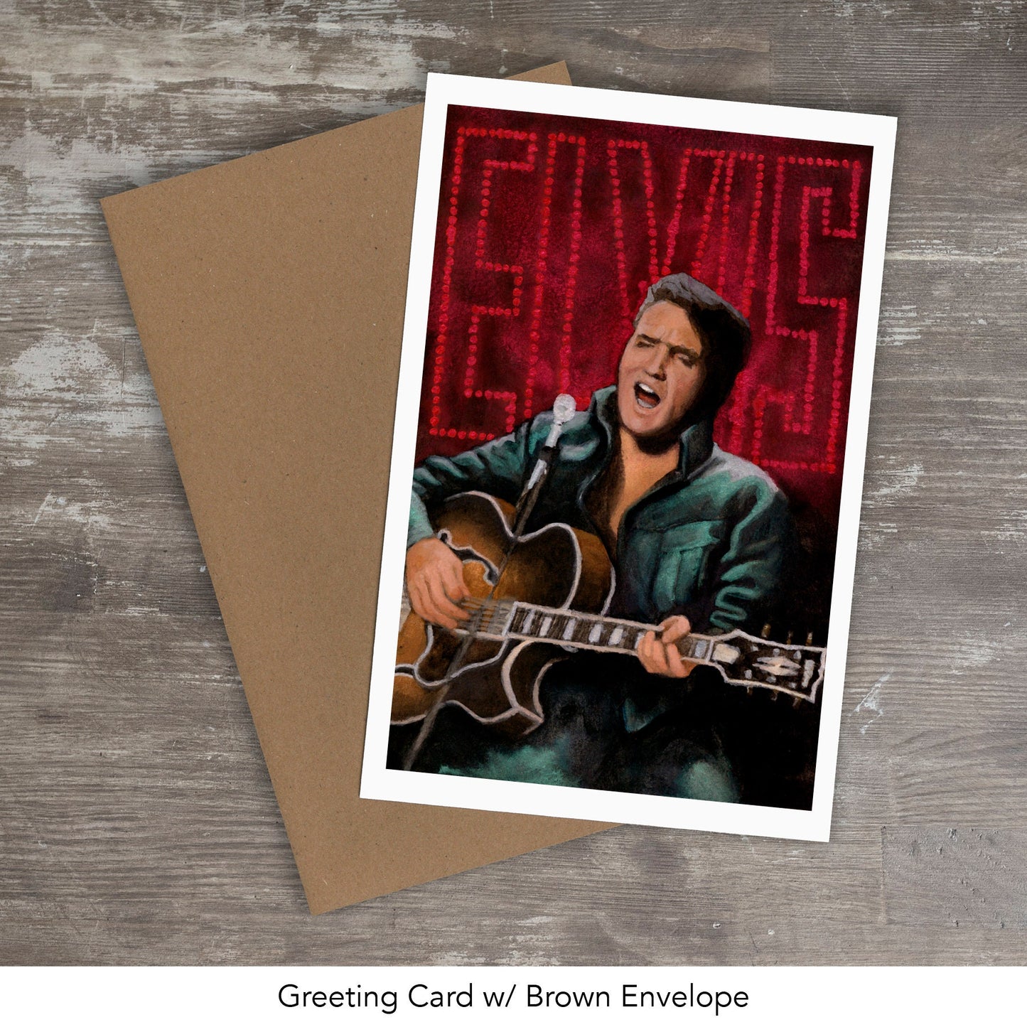 ELVIS PRESLEY // Watercolor Painting