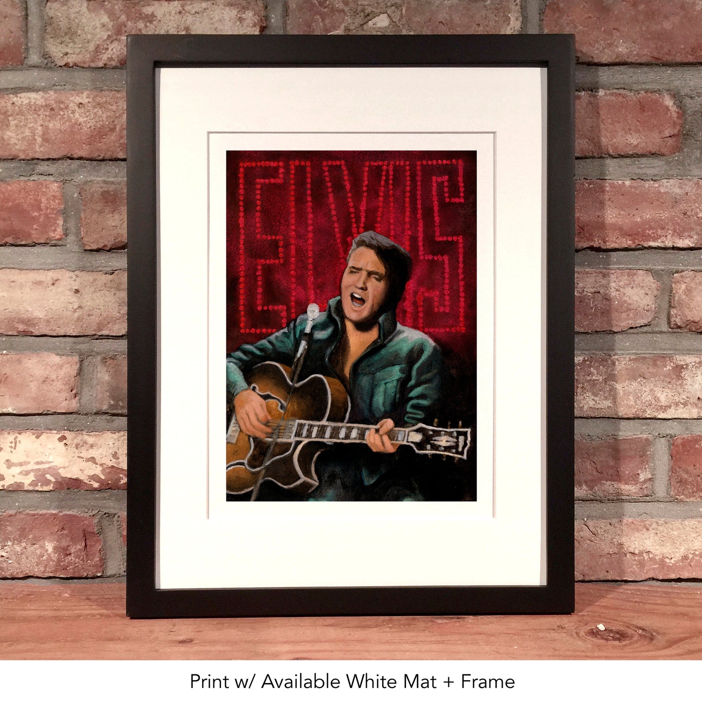 ELVIS PRESLEY // Watercolor Painting