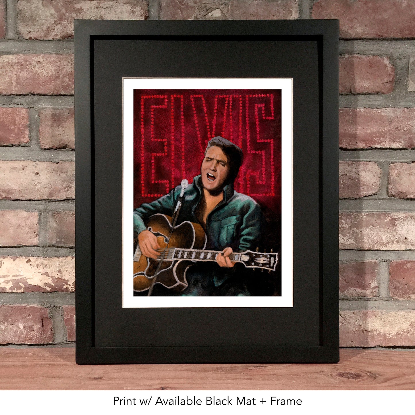 ELVIS PRESLEY // Watercolor Painting