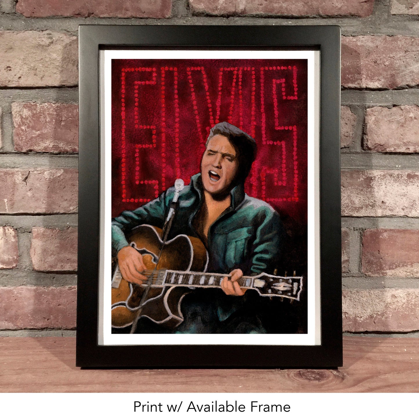 ELVIS PRESLEY // Watercolor Painting