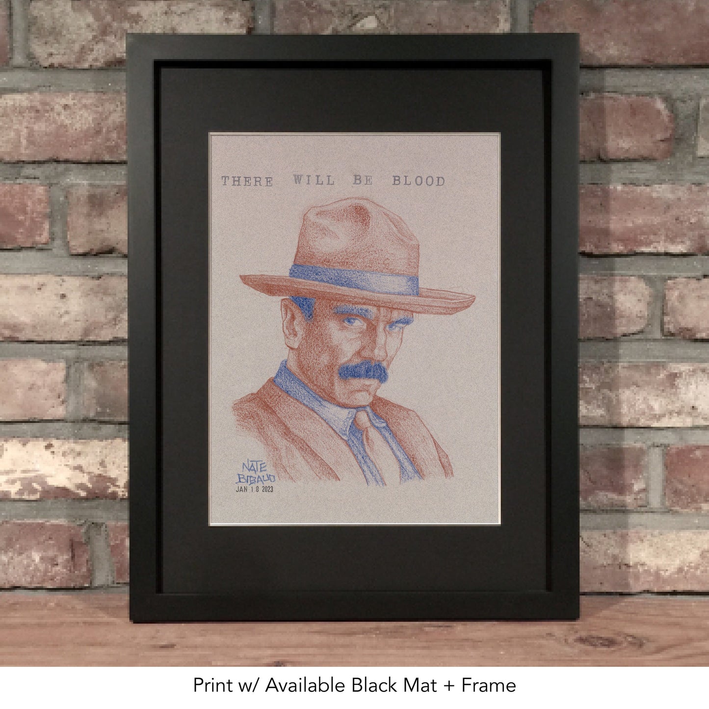 There Will Be Blood // Colored Pencil Drawing (Daniel Day Lewis, Daniel Plainview)