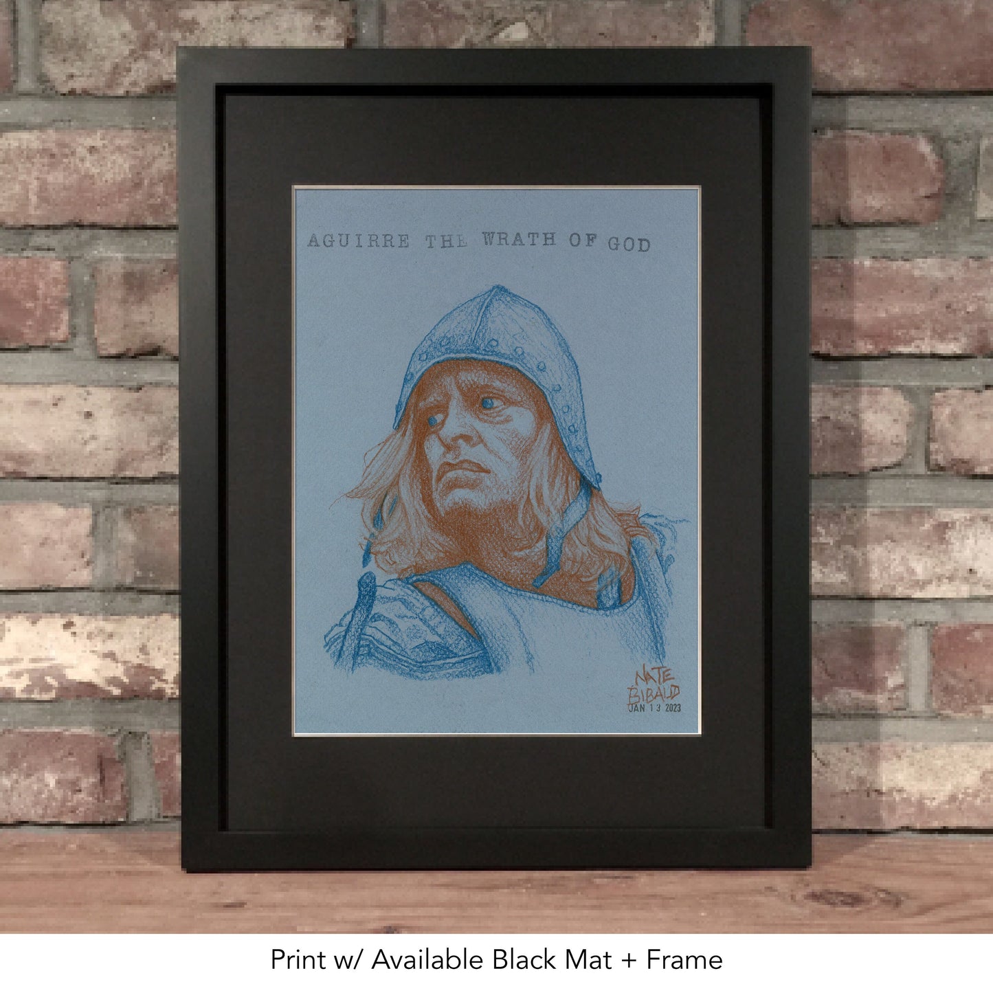 AGUIRRE, THE WRATH OF GOD // Colored Pencil Drawing