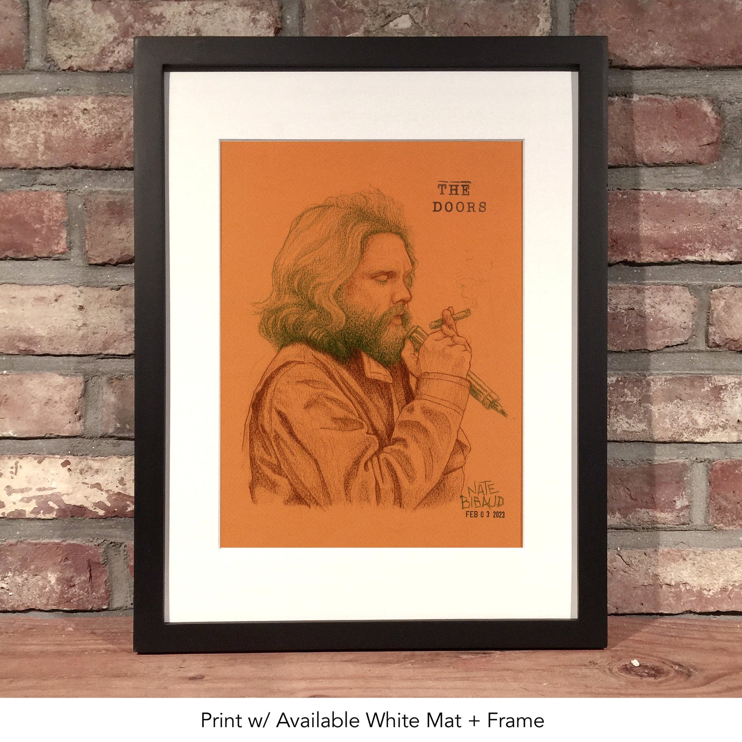 THE DOORS // Colored Pencil Drawing (Jim Morrison)