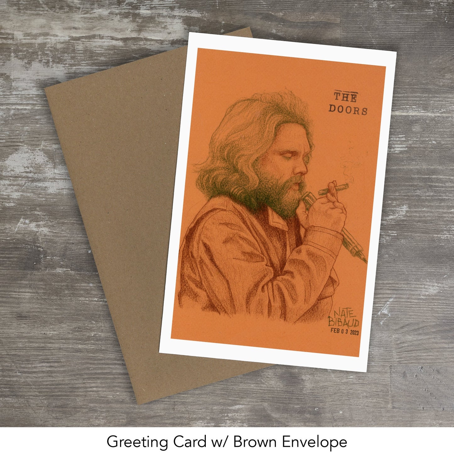 THE DOORS // Colored Pencil Drawing (Jim Morrison)