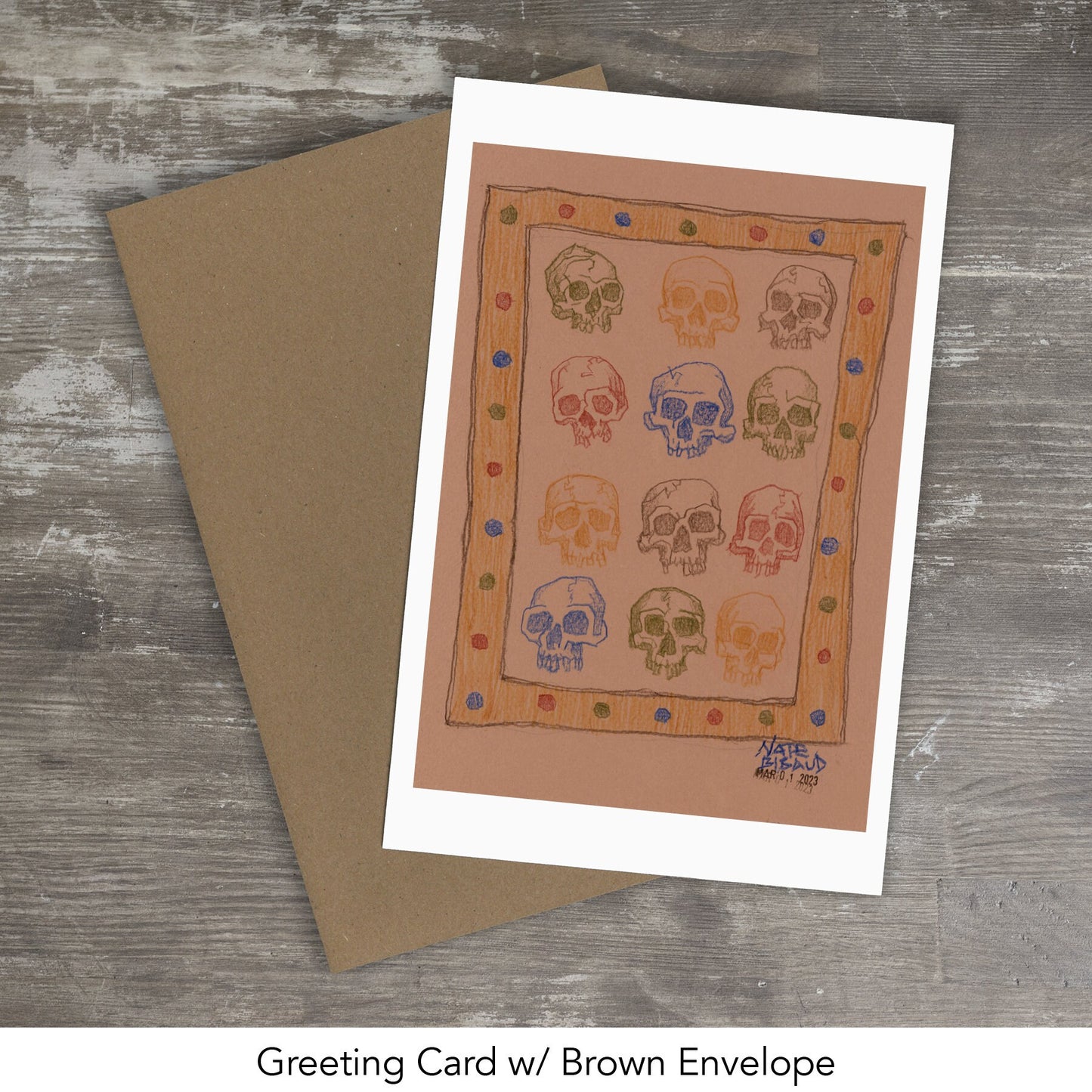 SKULLS // Colored Pencil Drawing