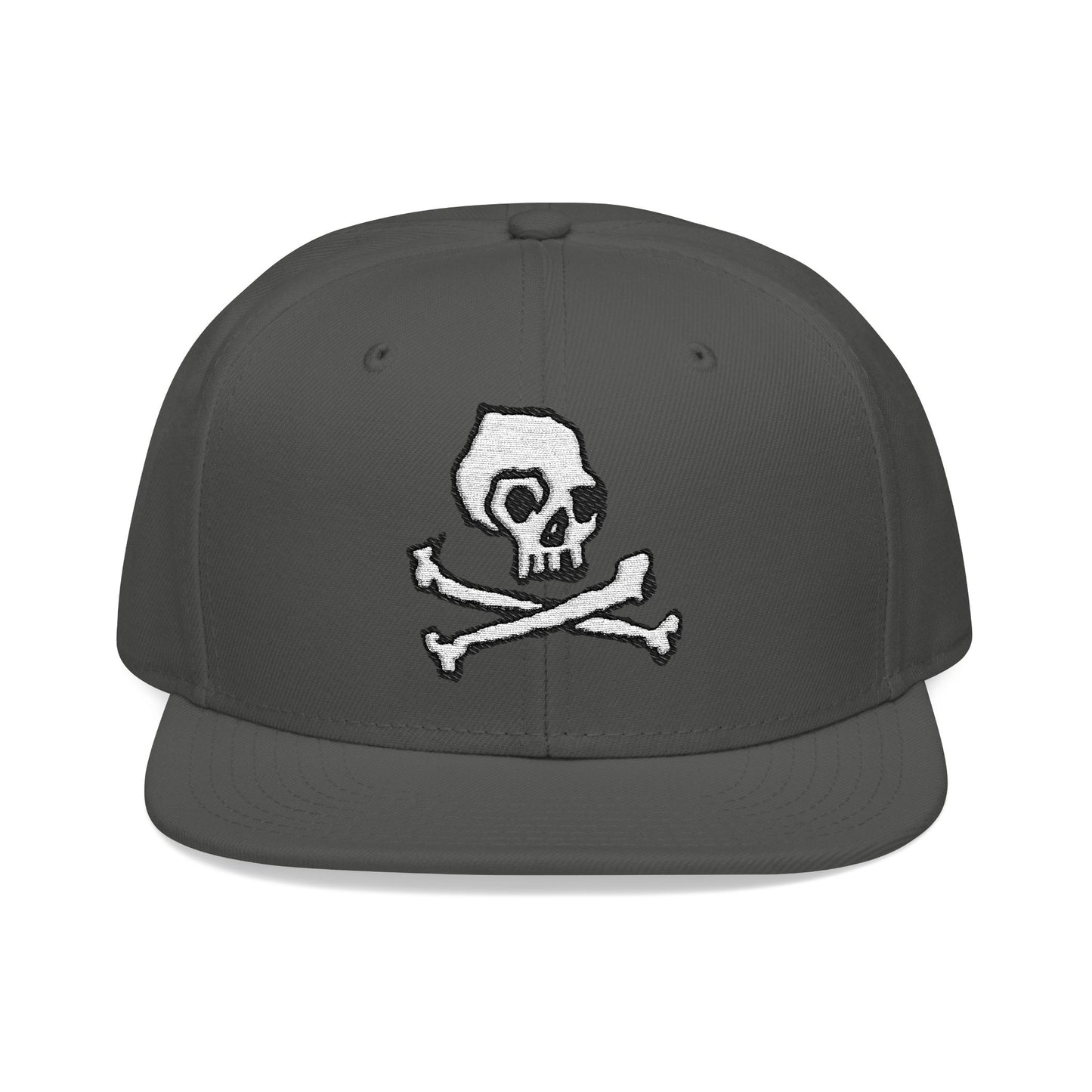 SKULL & CROSSBONES // Snapback Hat