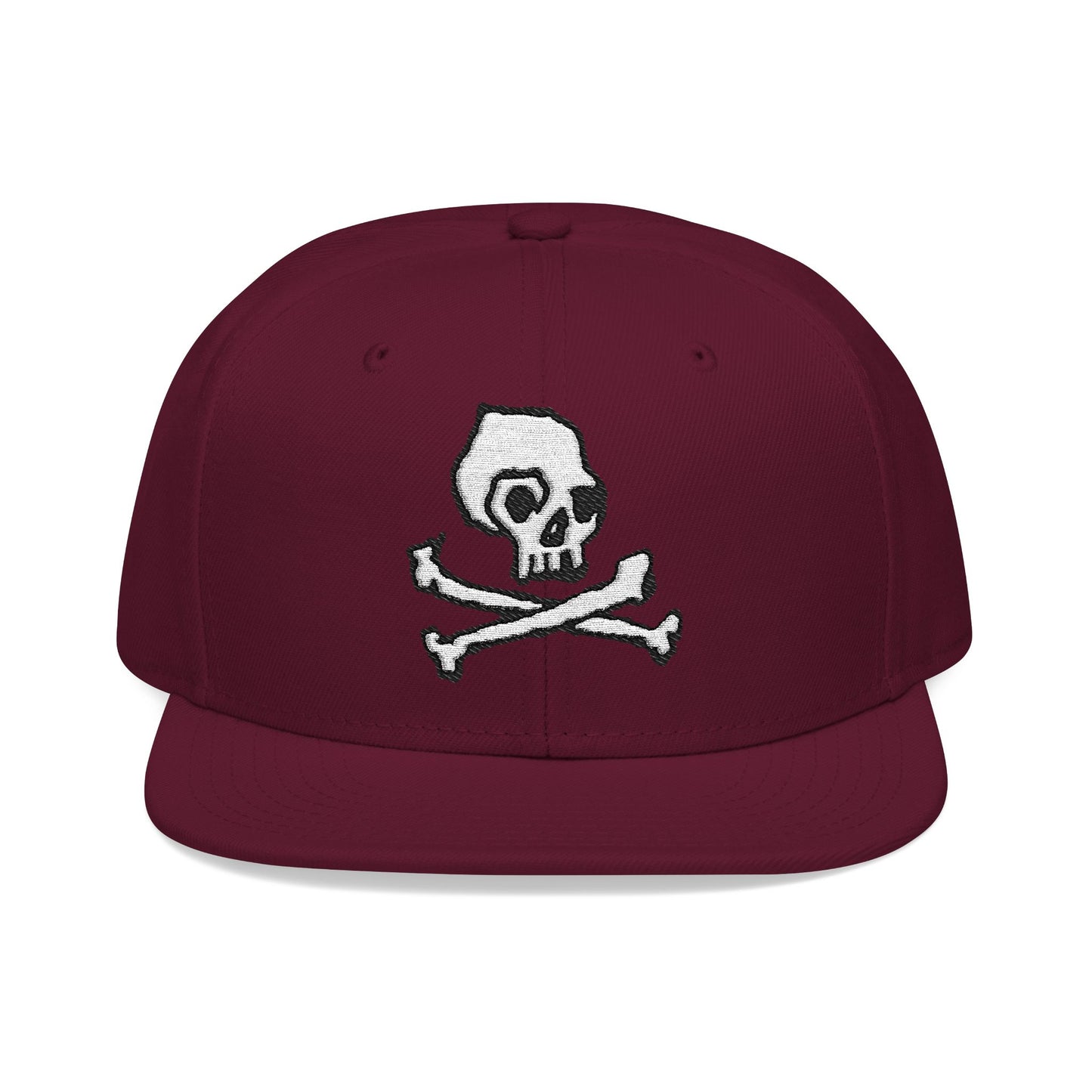 SKULL & CROSSBONES // Snapback Hat